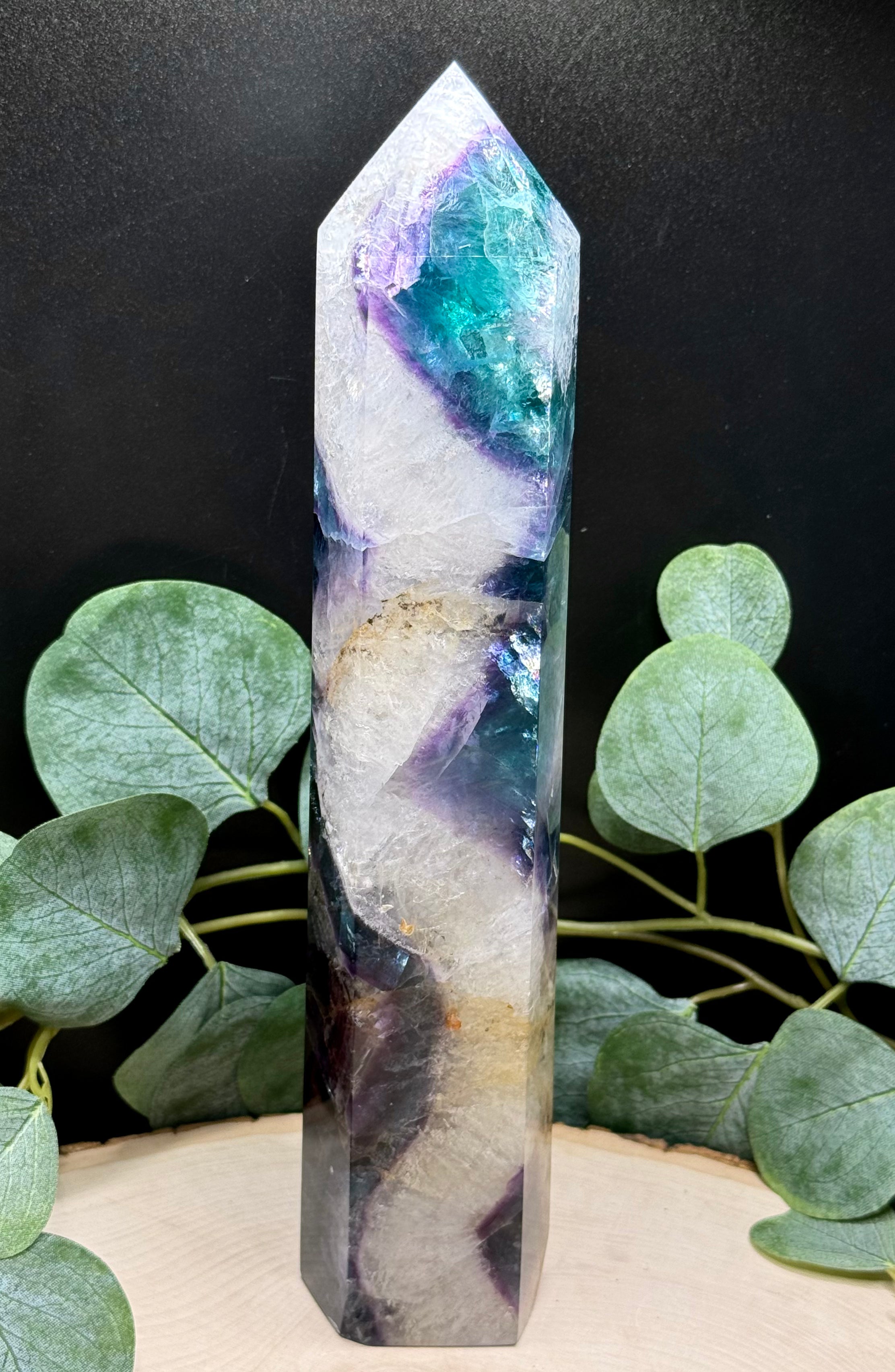 Rainbow Fluorite Towers