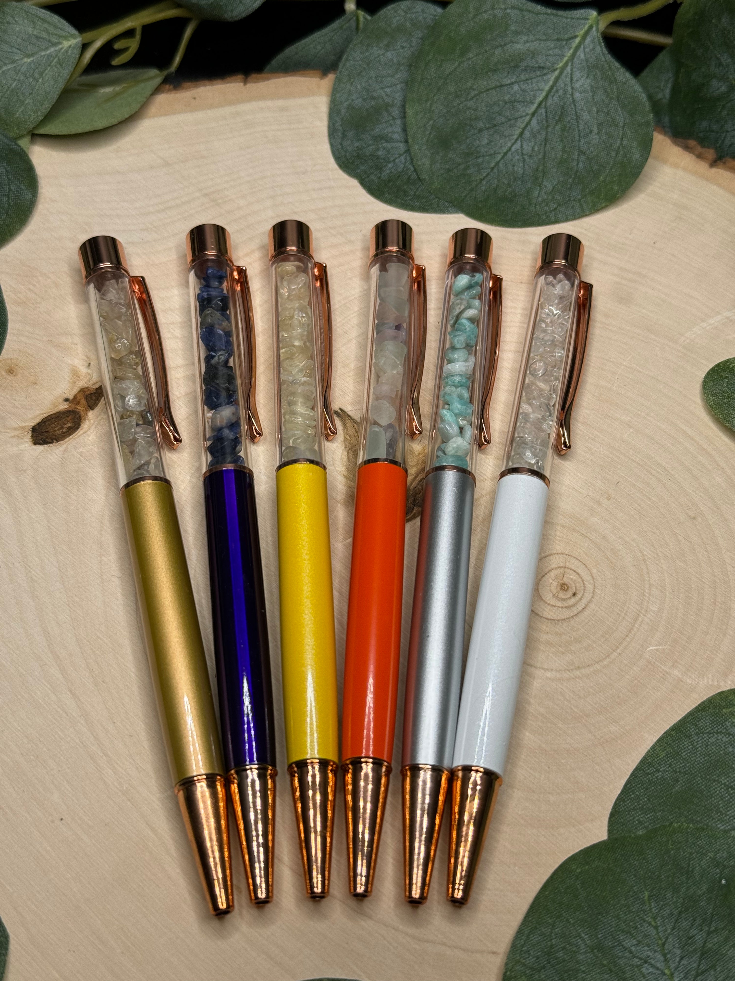 Crystal Chip Pens - Still Water Crystals