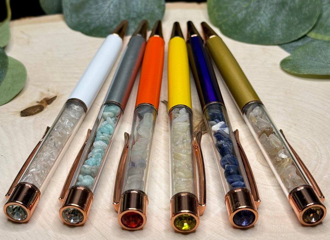 Crystal Chip Pens