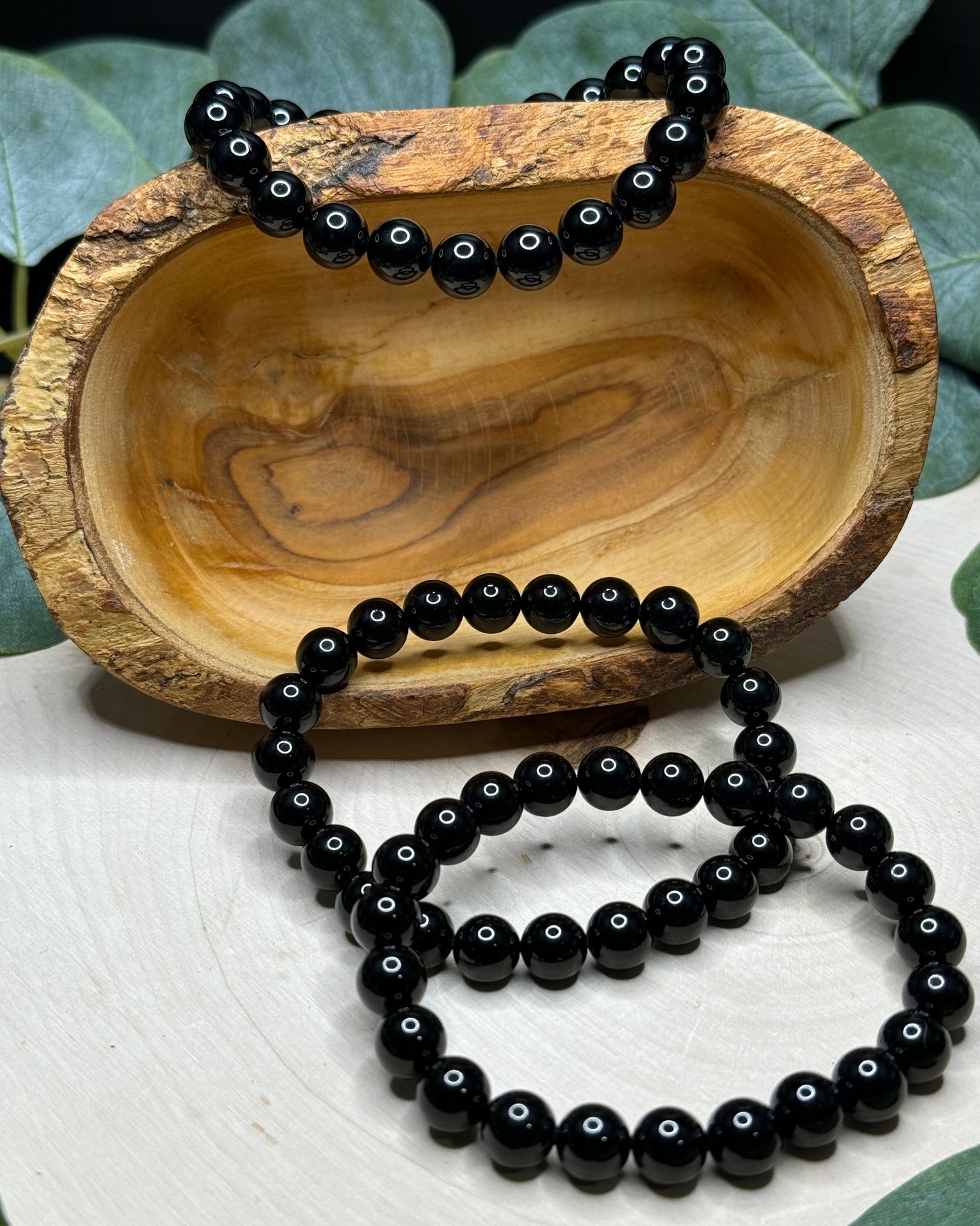 Black Tourmaline 8mm Bracelets