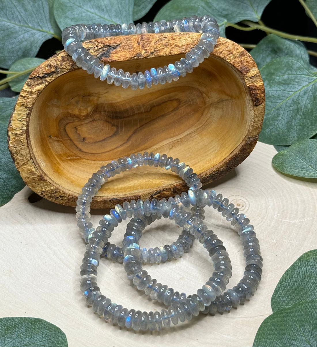 Labradorite Rondelle 7mm Bracelets