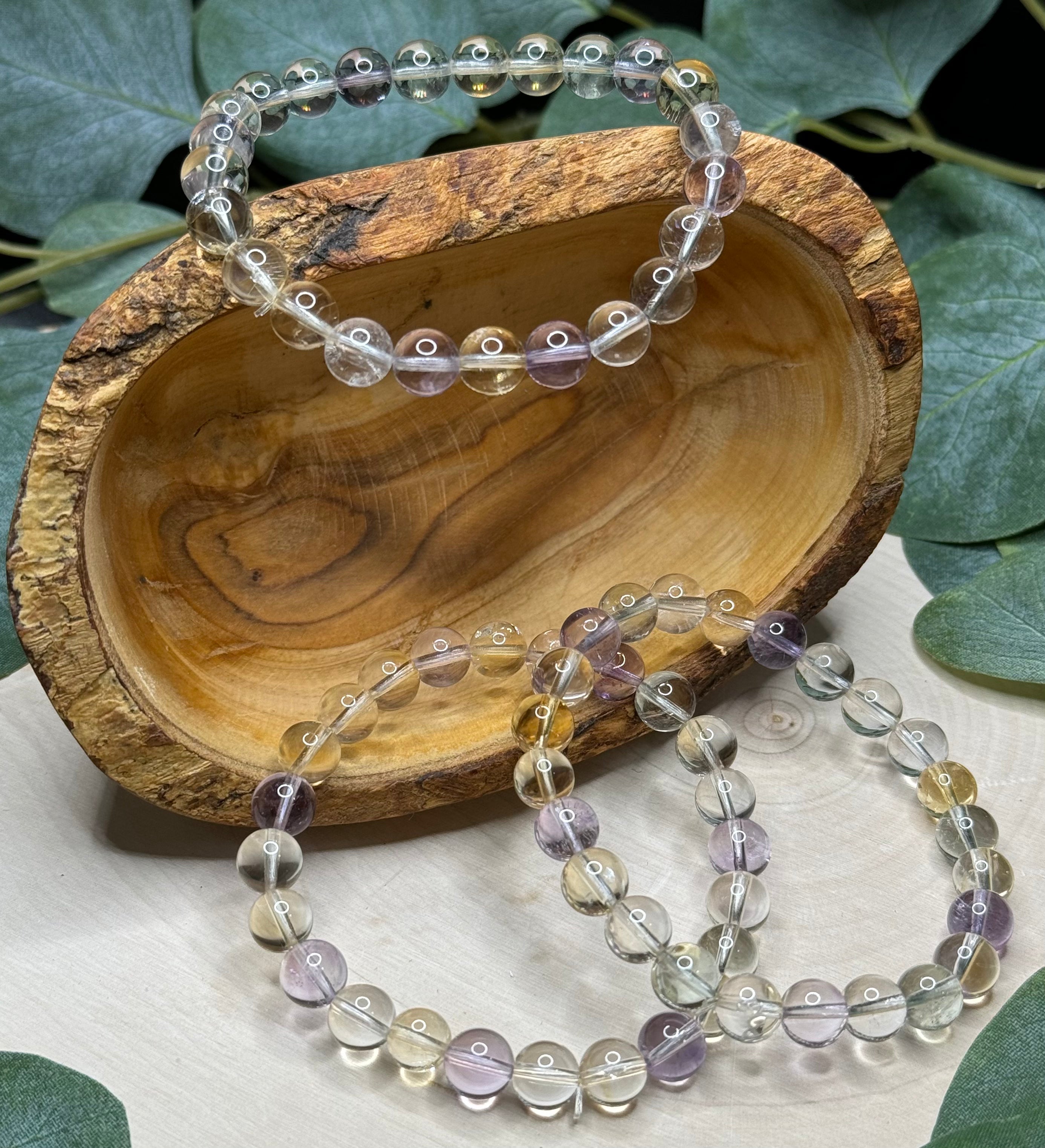 Ametrine Stretch Bracelet 8mm