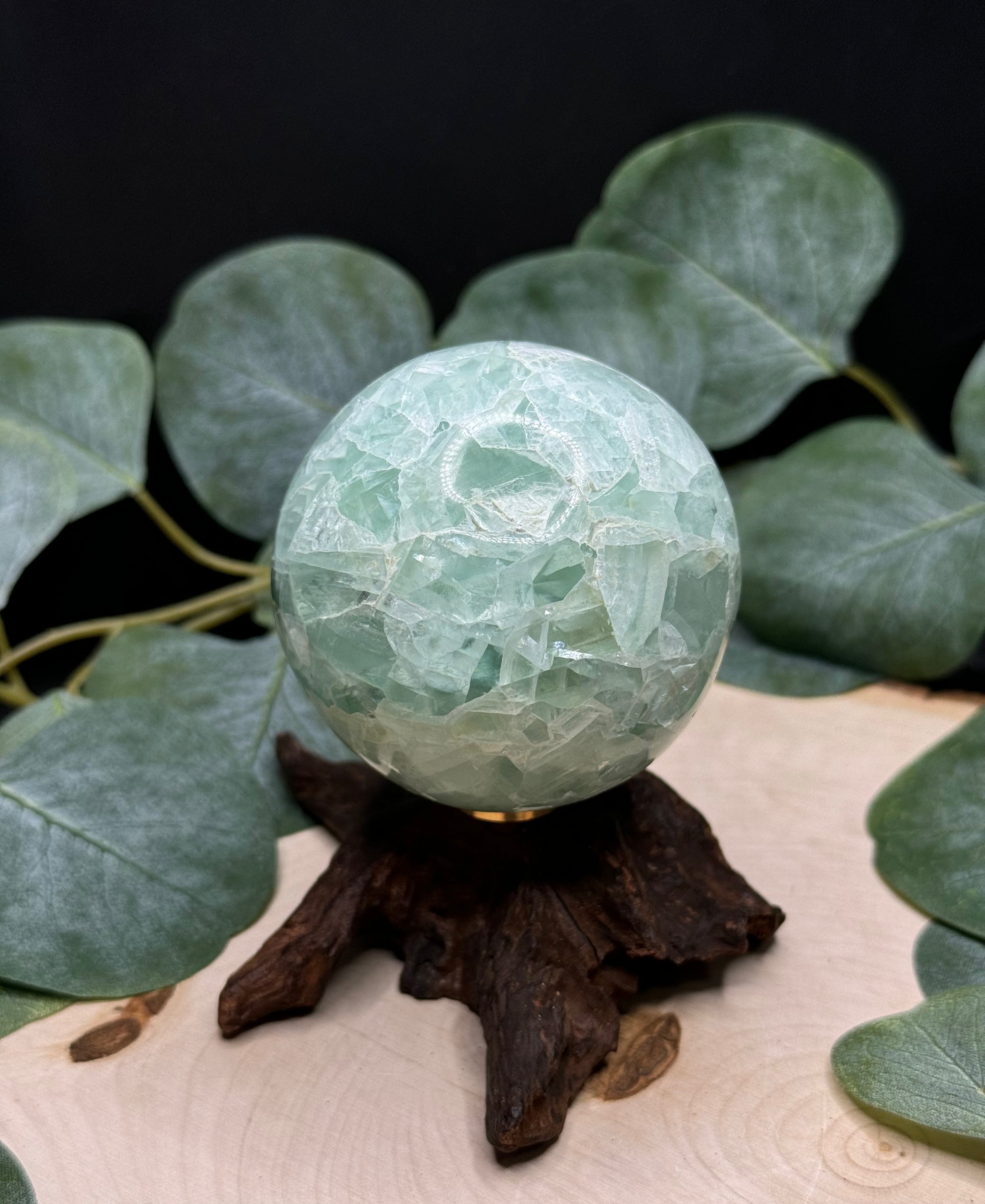 Mexican Fluorite Spheres | Natural Rainbow Fluorite Crystal Spheres