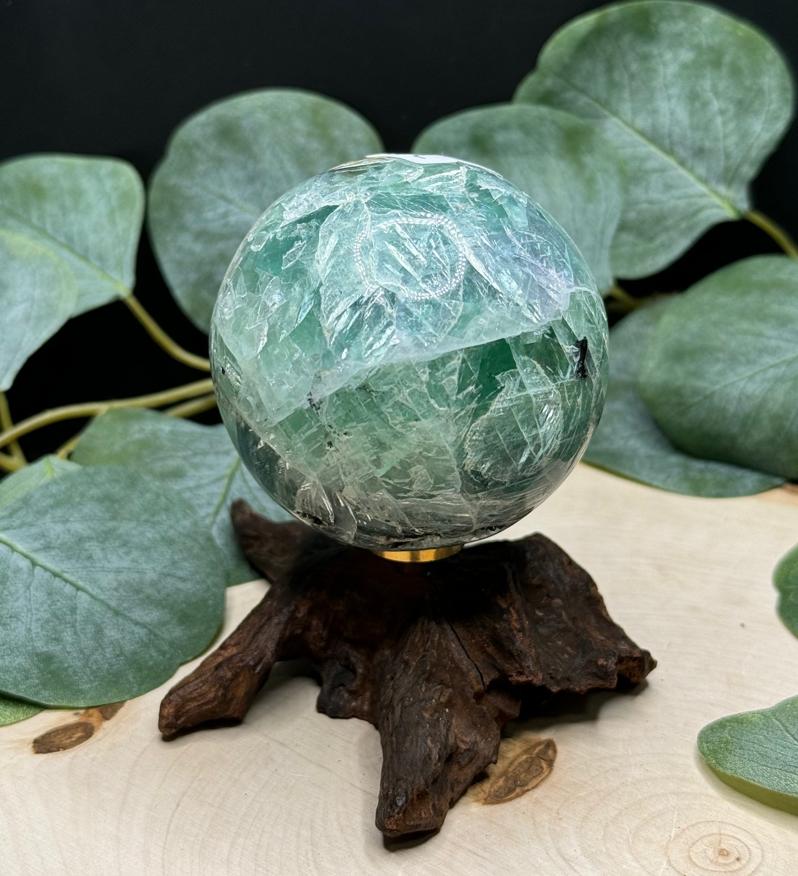 Mexican Fluorite Spheres | Natural Rainbow Fluorite Crystal Spheres