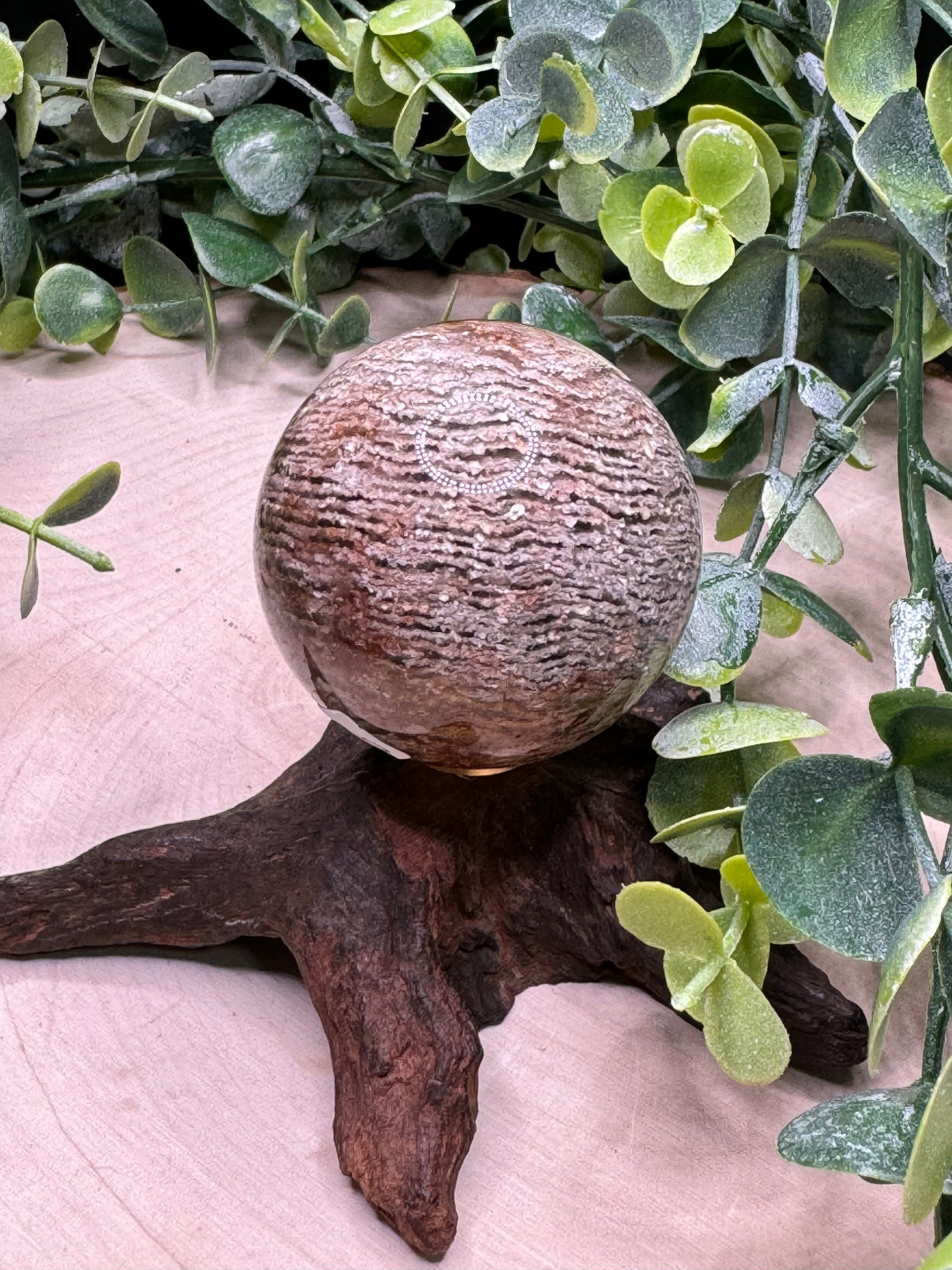 Thousand Layer Quartz Spheres | Natural Layered Quartz Crystal Spheres - Still Water Crystals