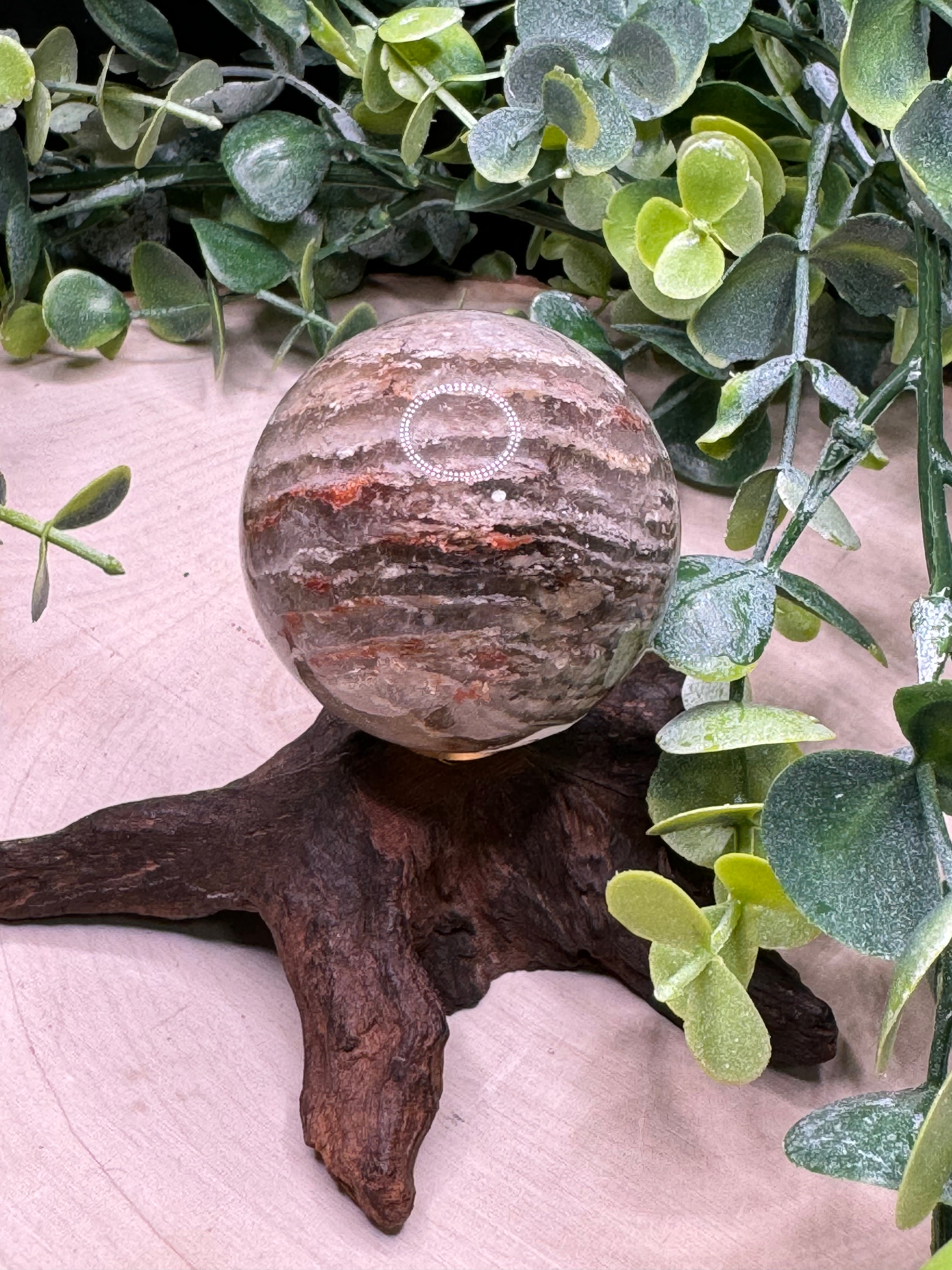 Thousand Layer Quartz Spheres | Natural Layered Quartz Crystal Spheres - Still Water Crystals