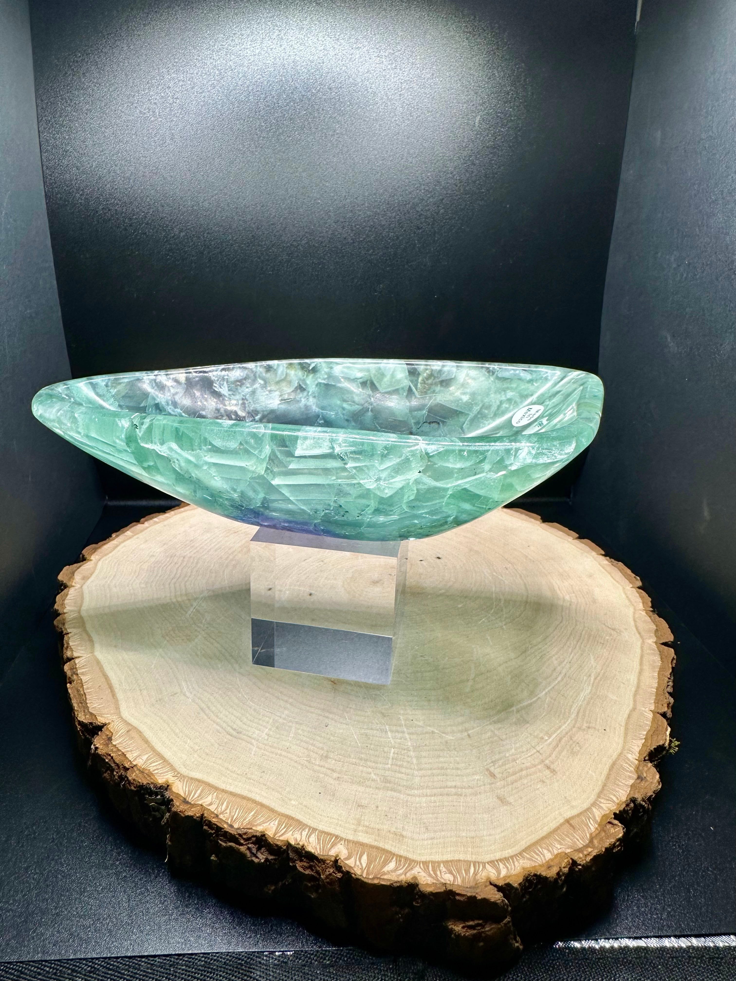 Mexican Fluorite Large Bowl