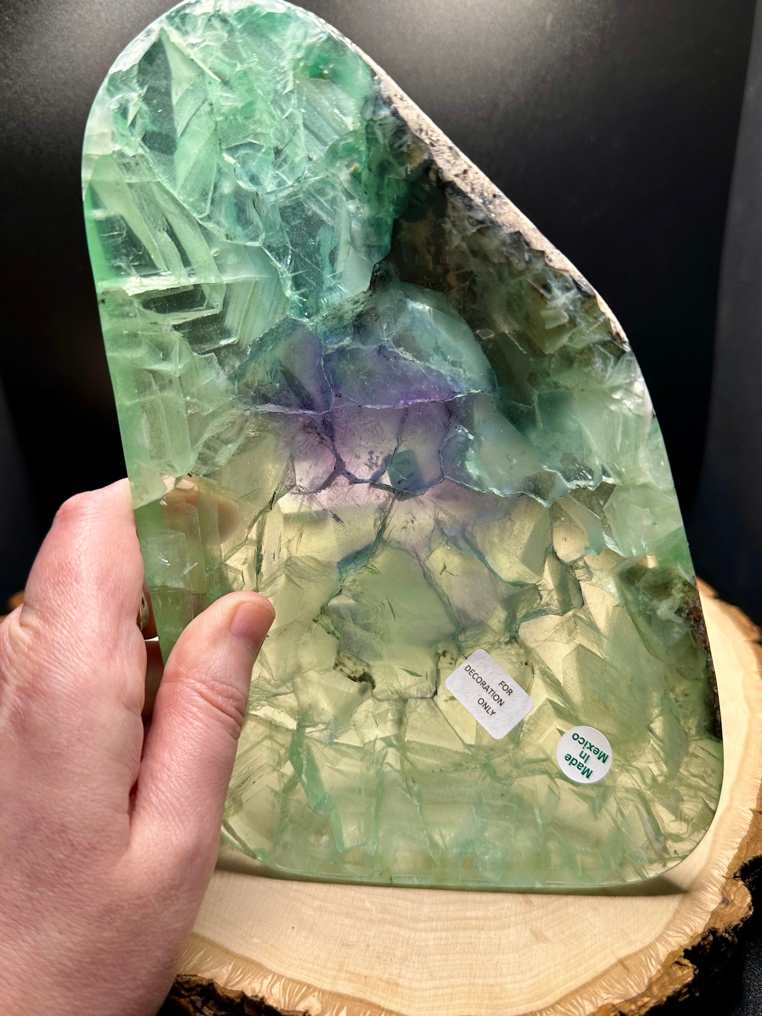 Mexican Fluorite Large Bowl