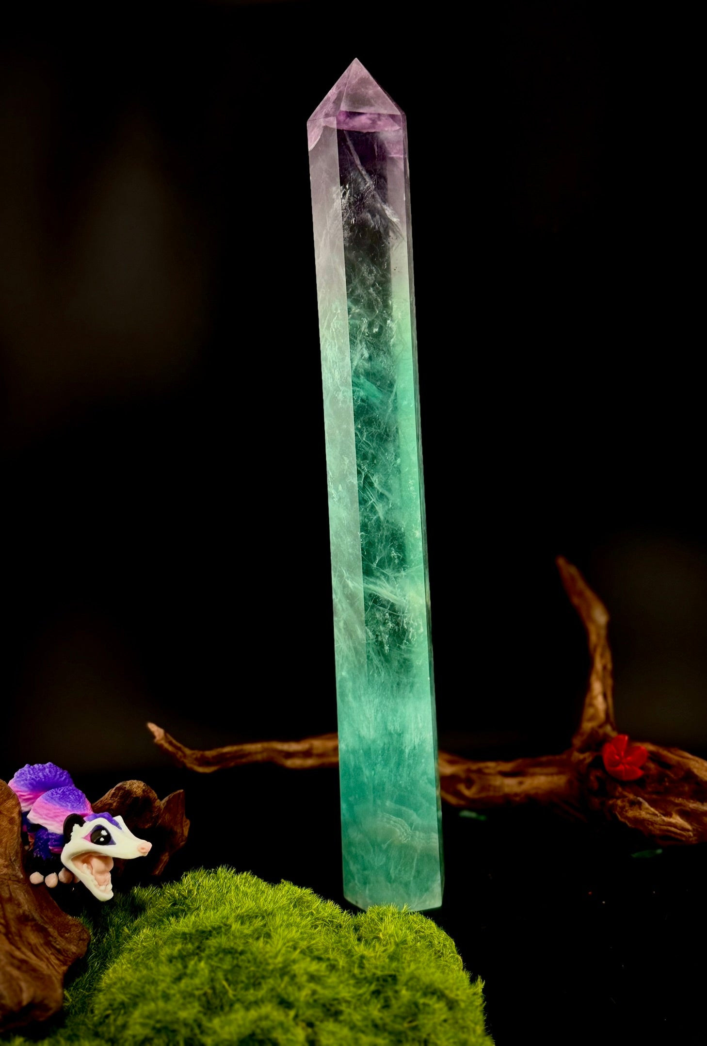 Candy &amp; Watermelon Fluorite Towers