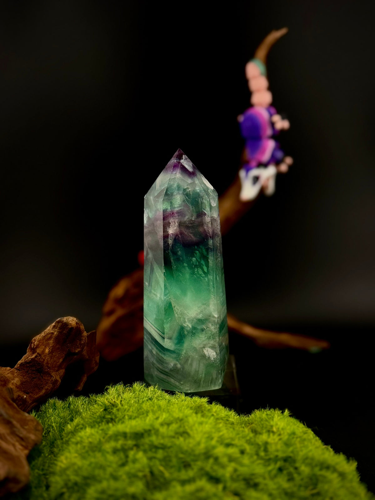 Rainbow Fluorite Towers - Still Water Crystals
