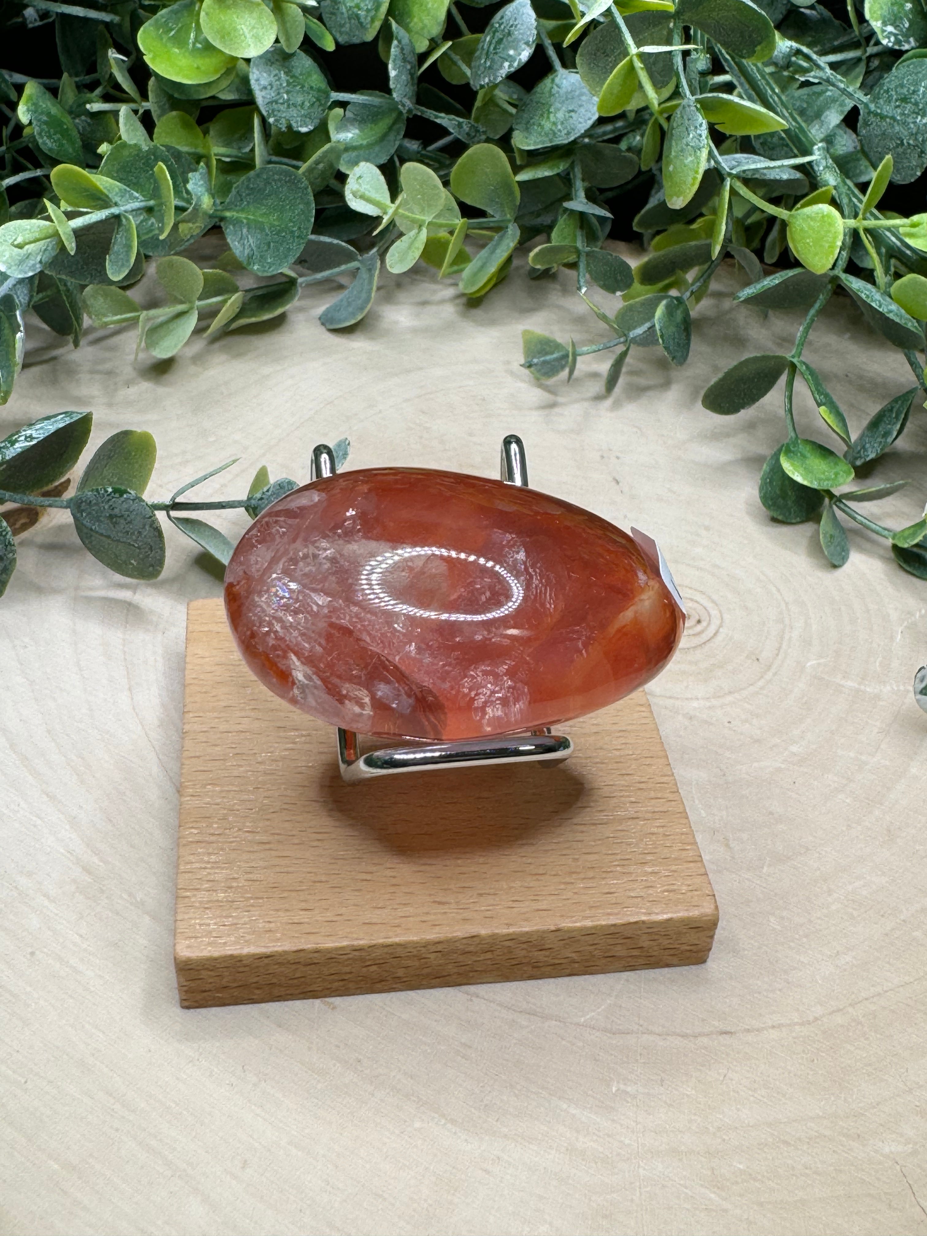 Fire Quartz Palmstones