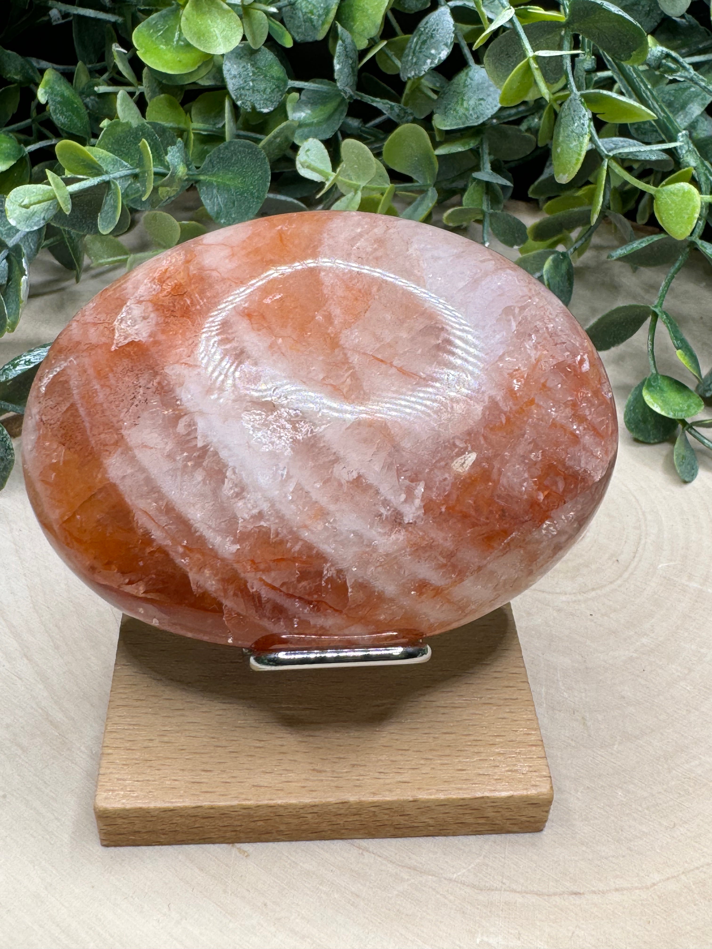 Fire Quartz Palmstones