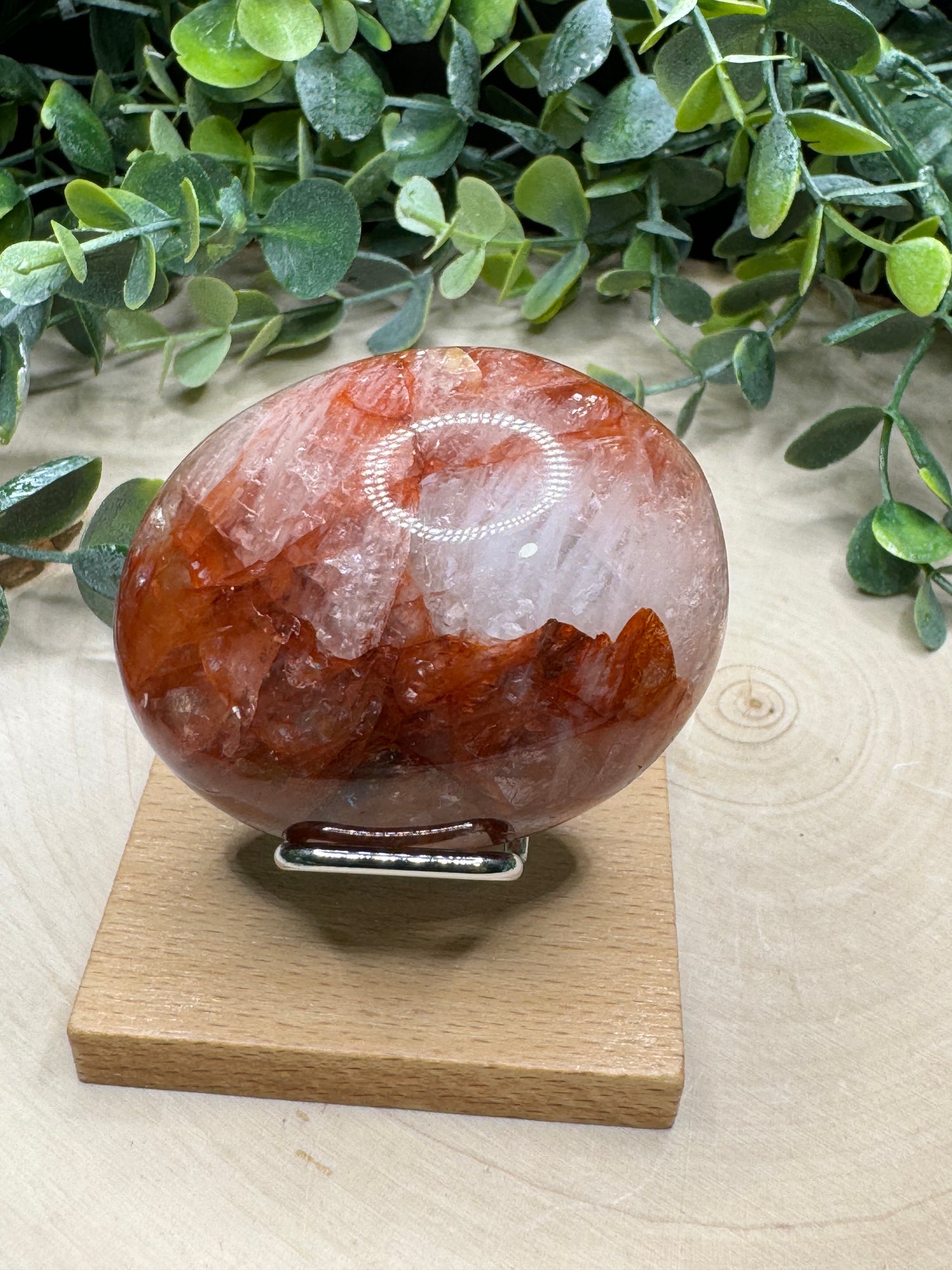 Fire Quartz Palmstones