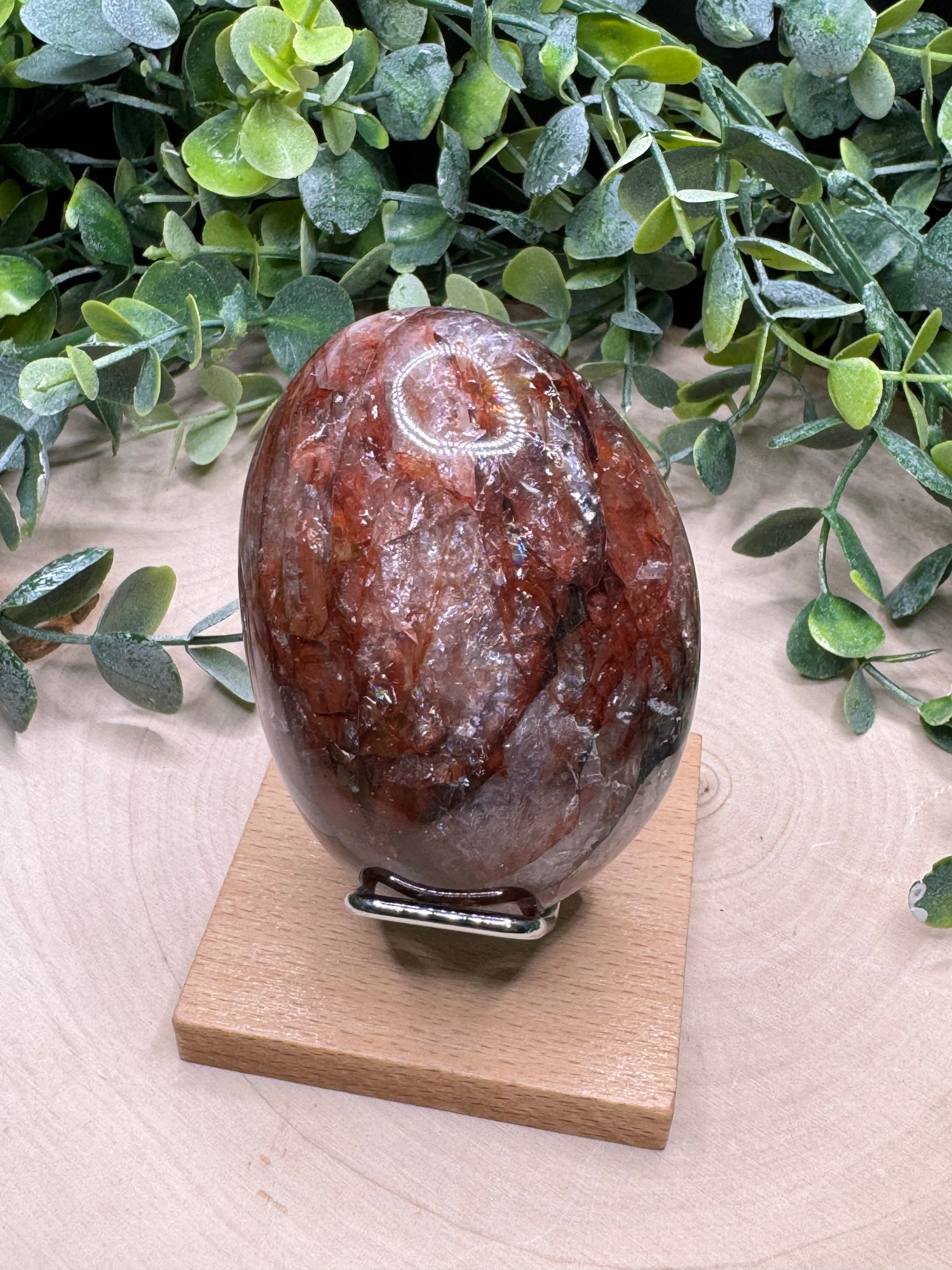 Fire Quartz Palmstones