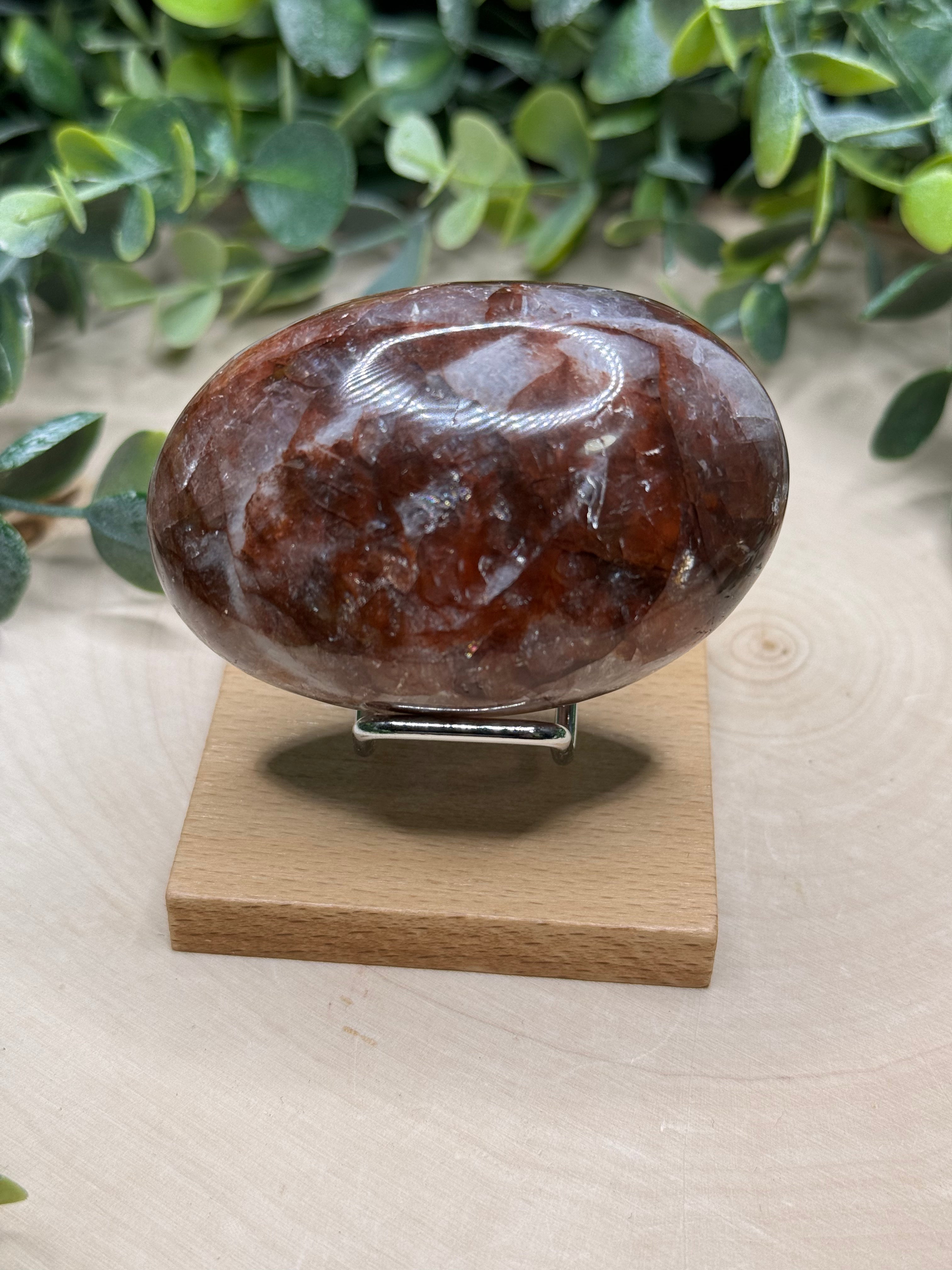 Fire Quartz Palmstones