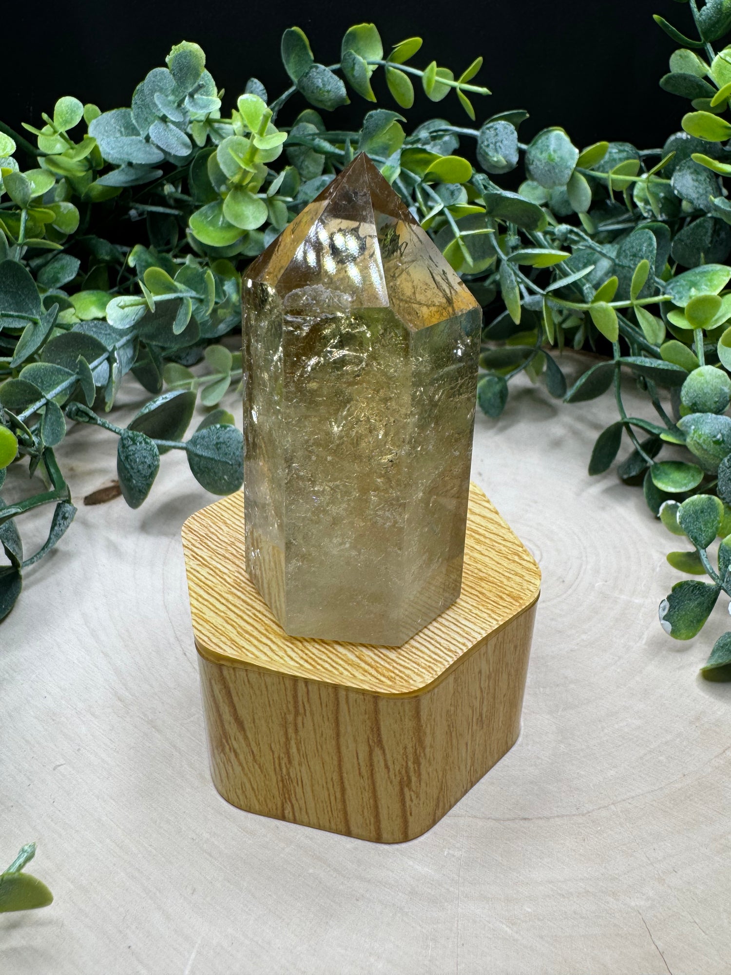 African Citrine points