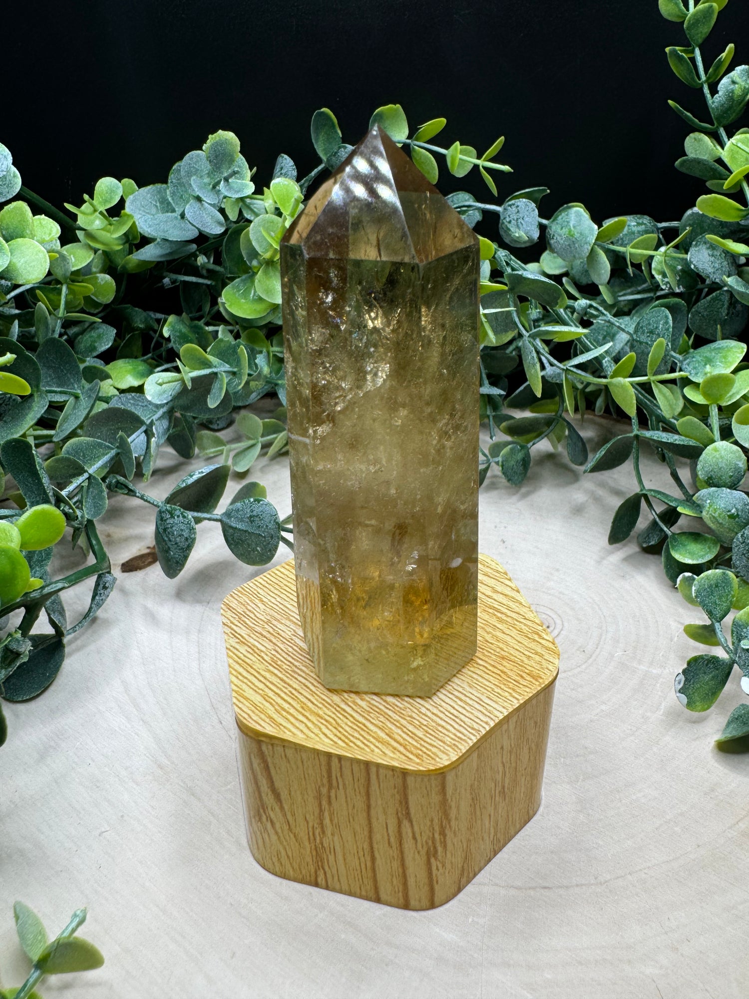 African Citrine points