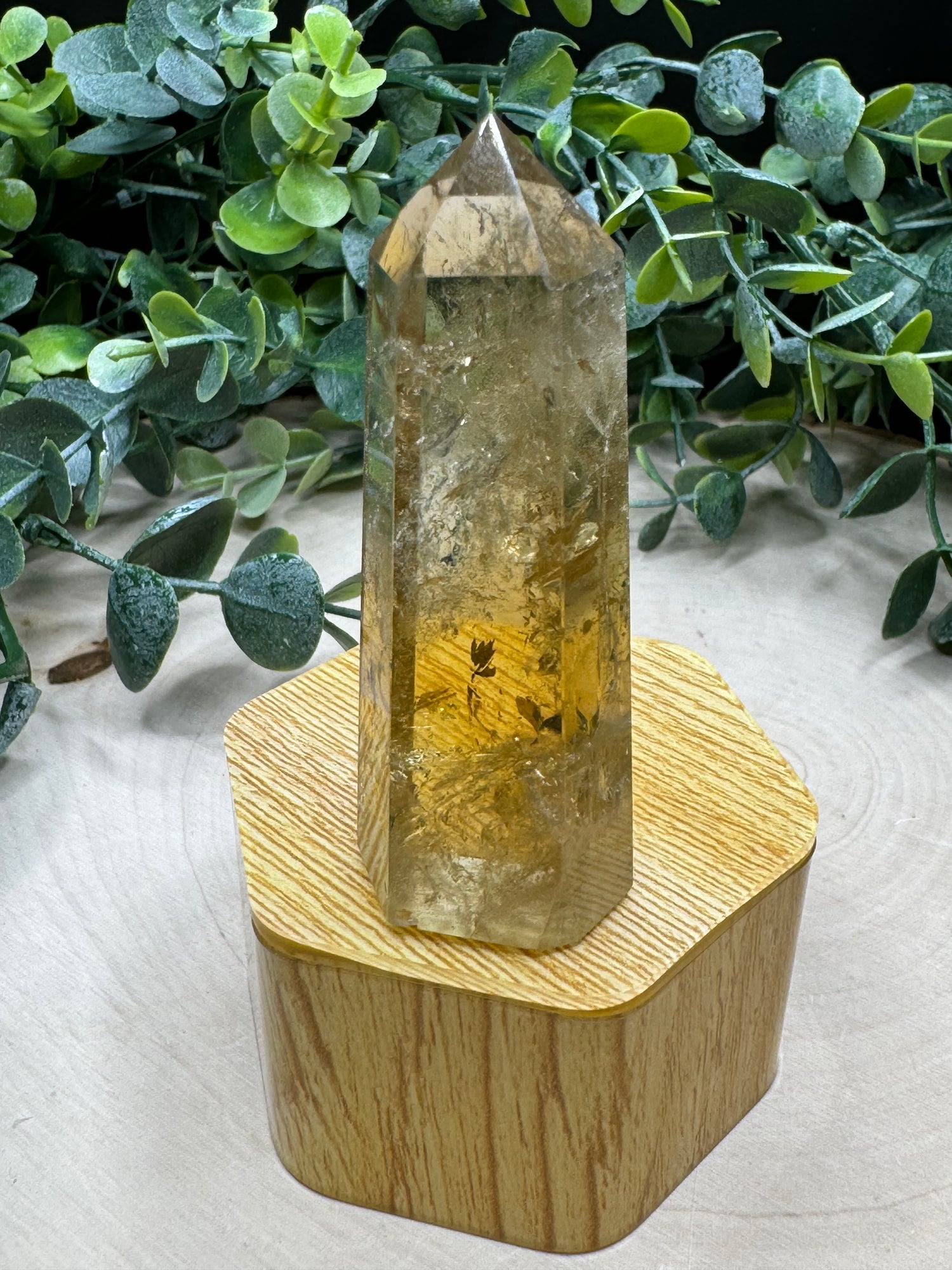 African Citrine points