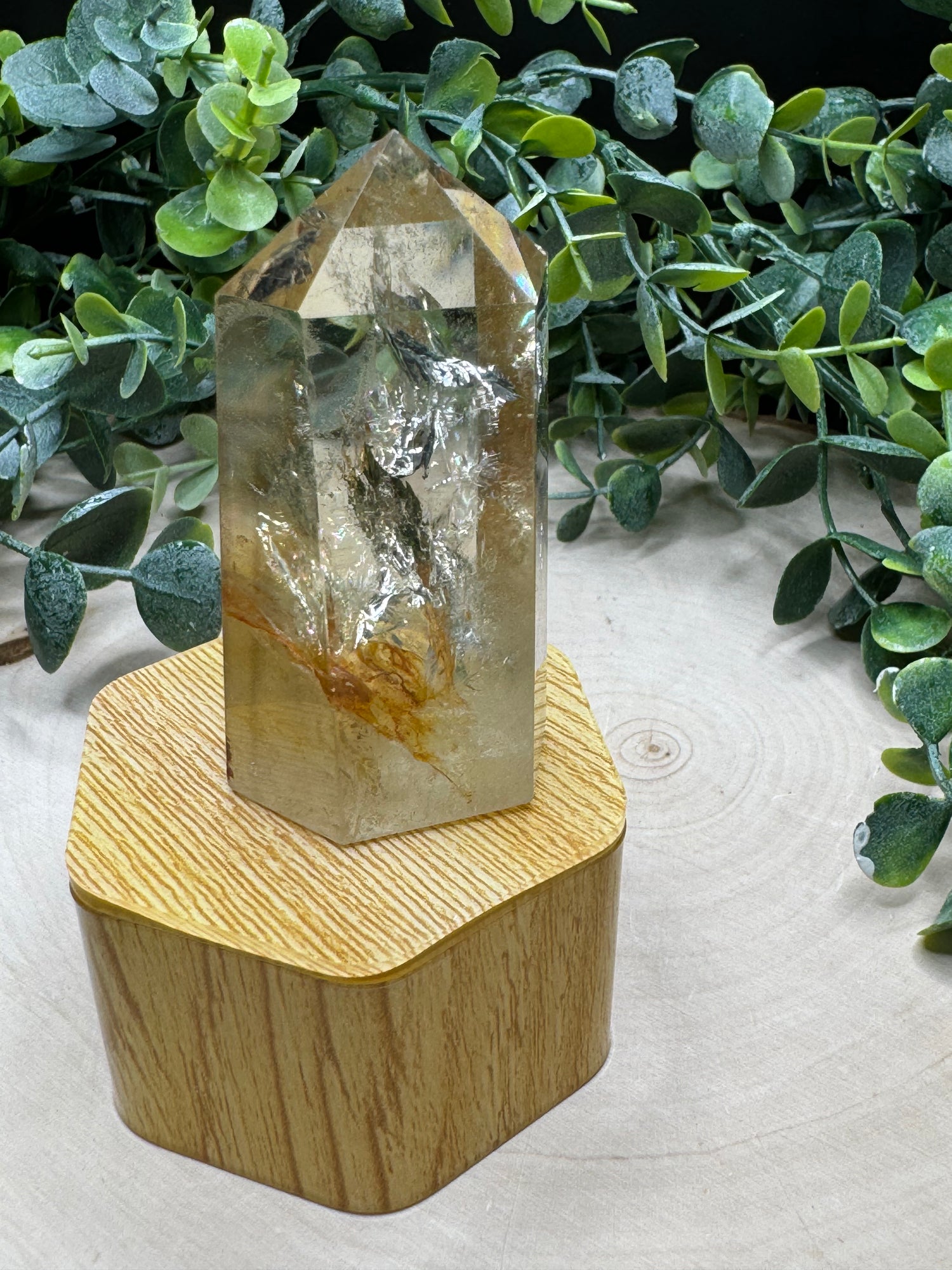 African Citrine points