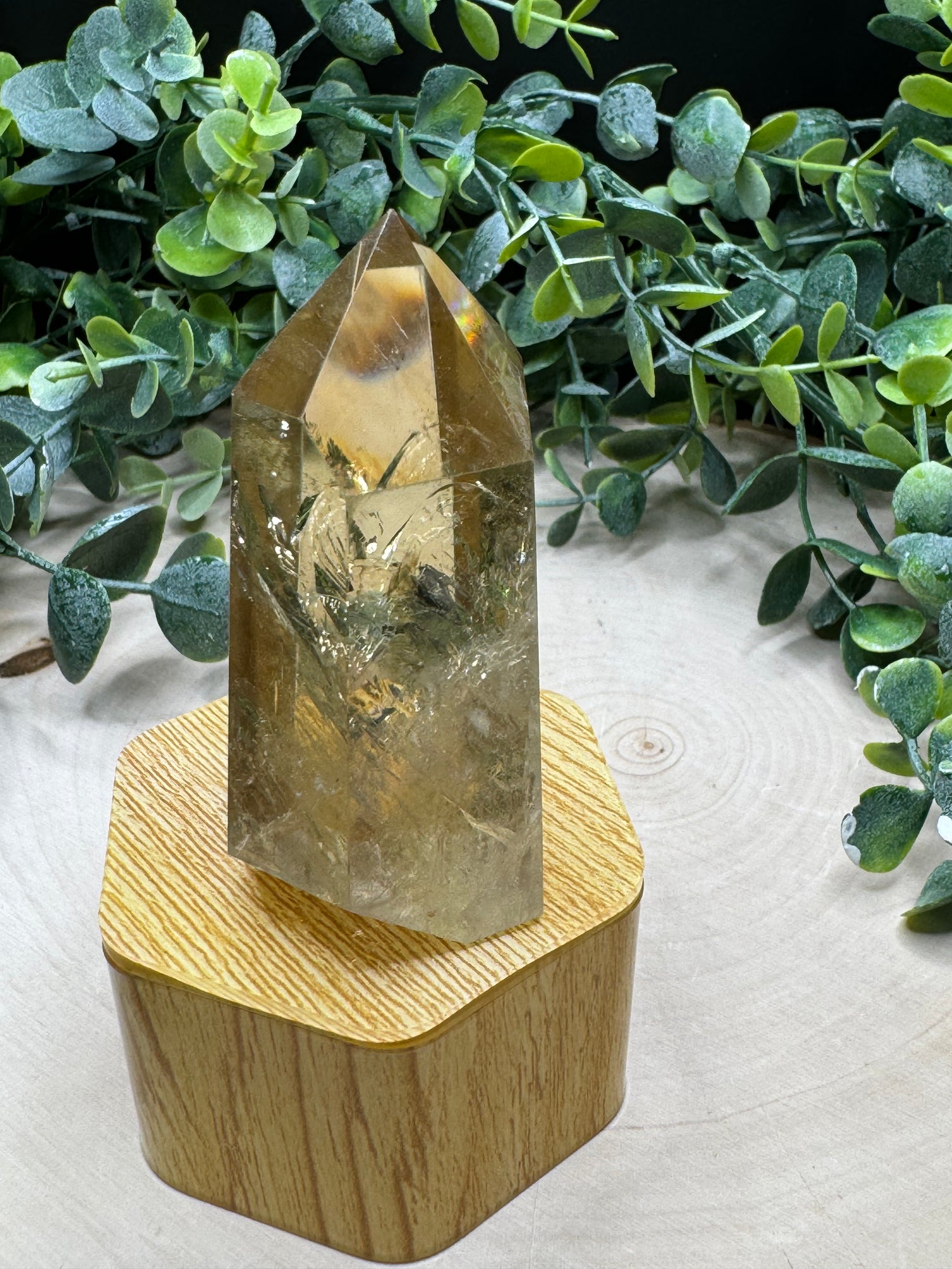 African Citrine points