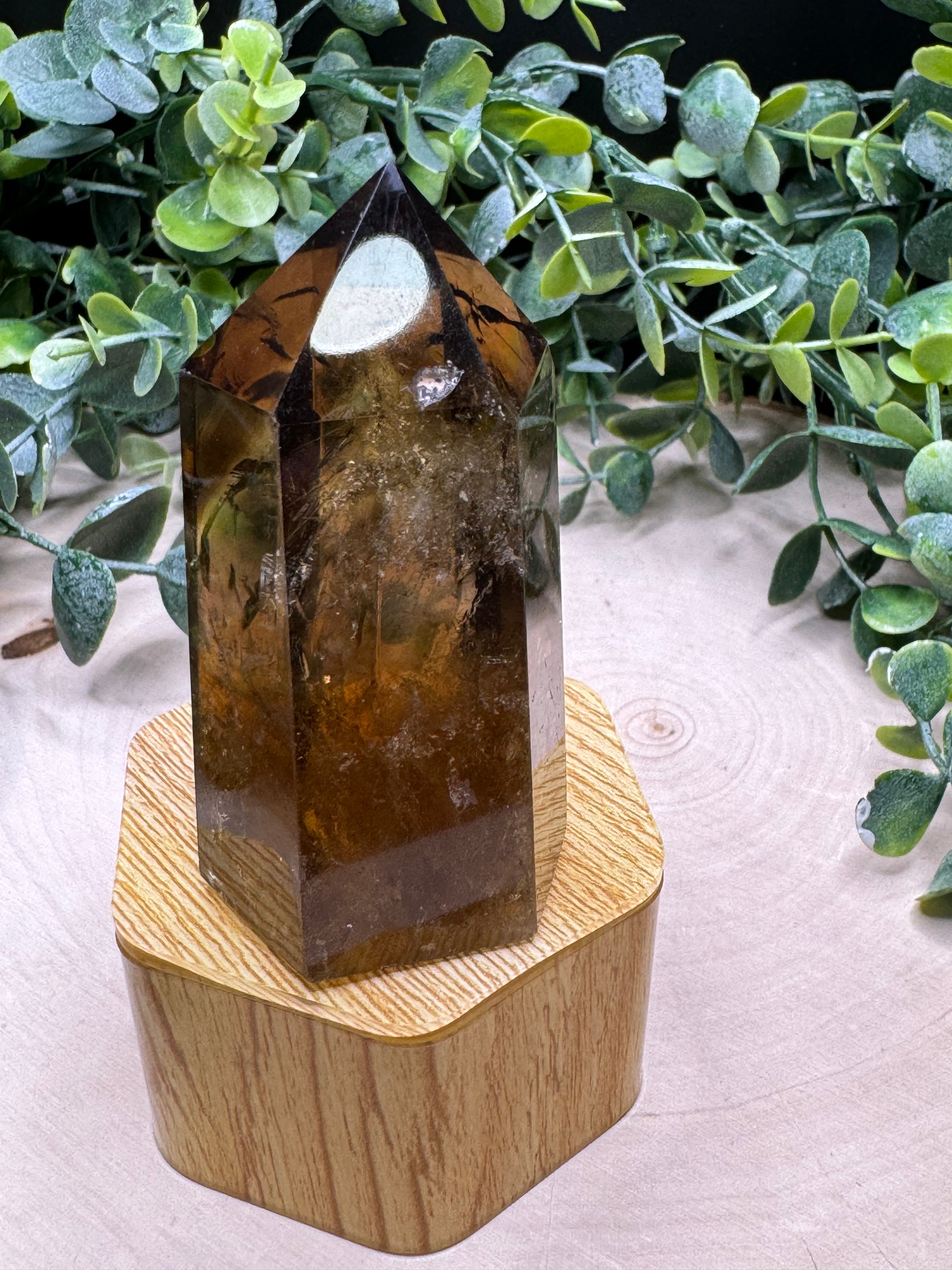 African Citrine points