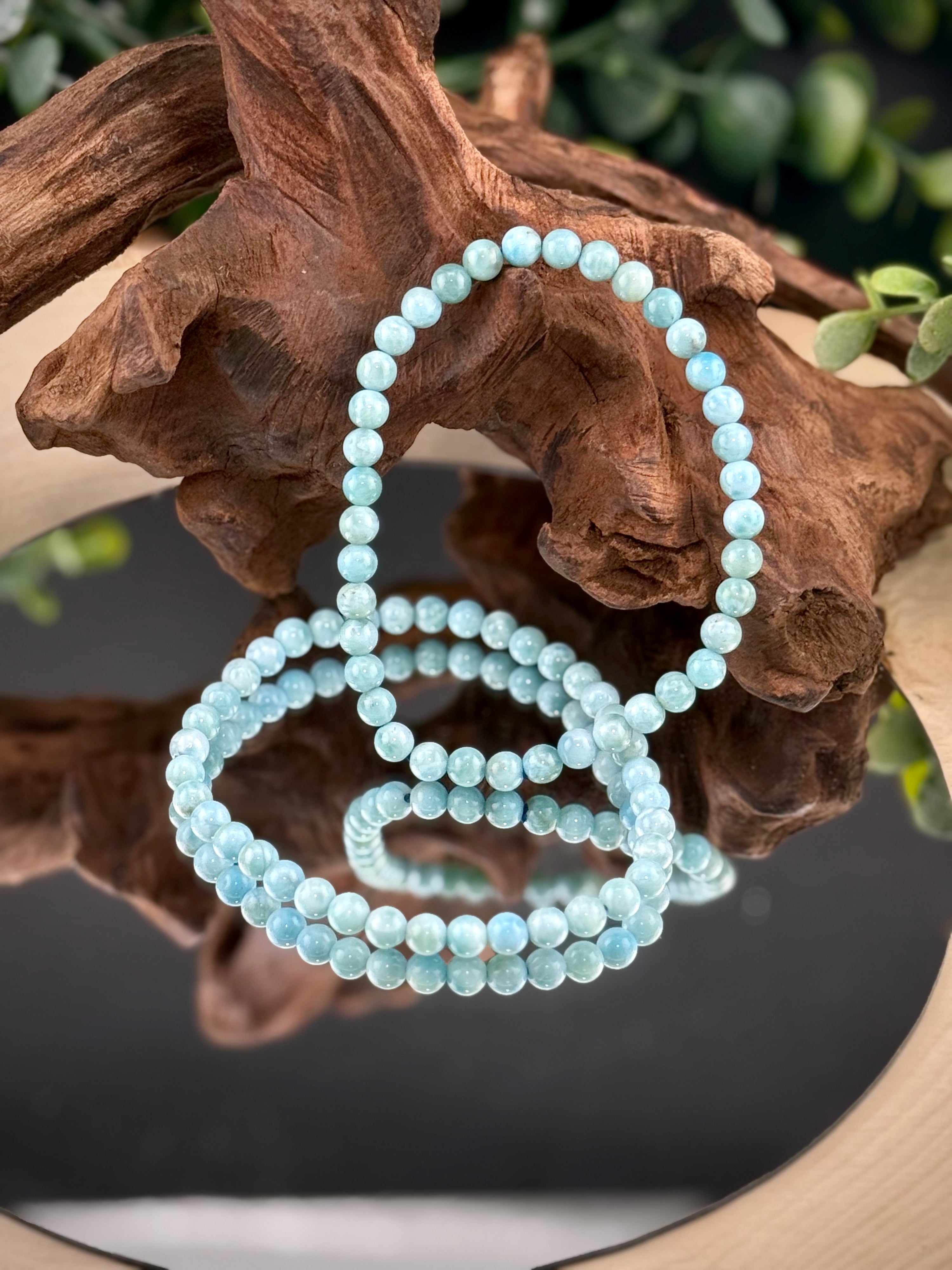 Larimar 5mm Bracelets