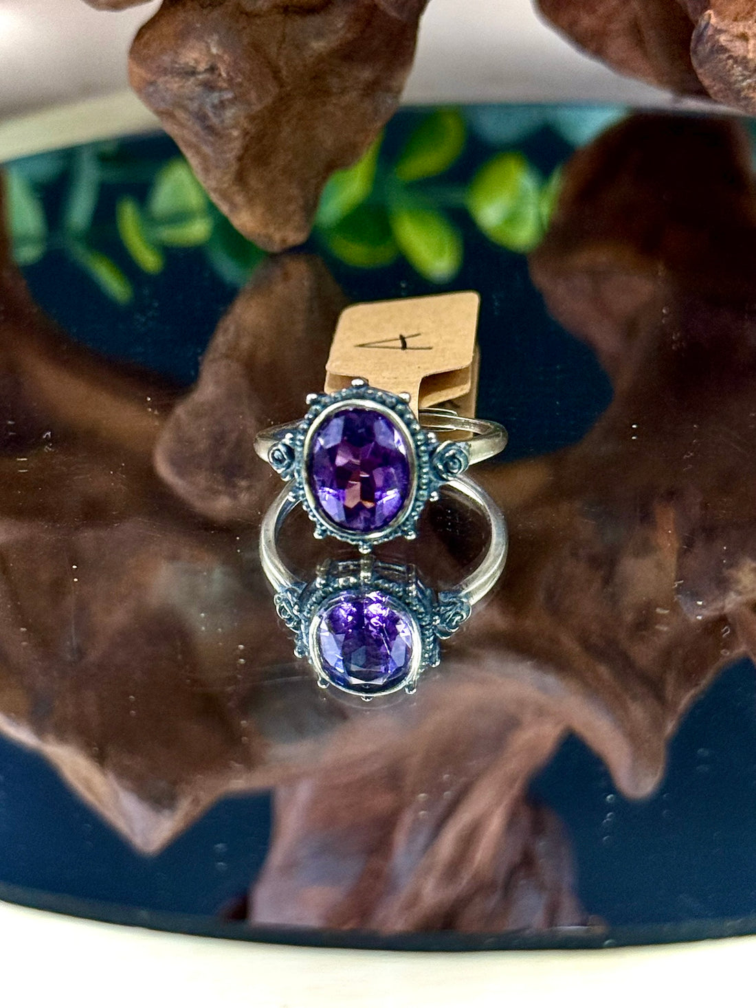 Amethyst Adjustable Rings