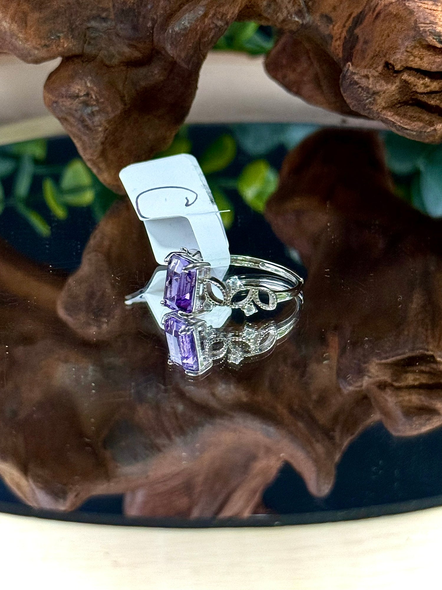 Amethyst Adjustable Rings