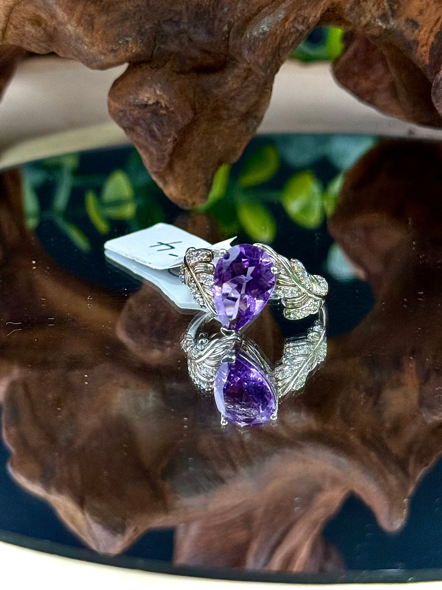 Amethyst Adjustable Rings