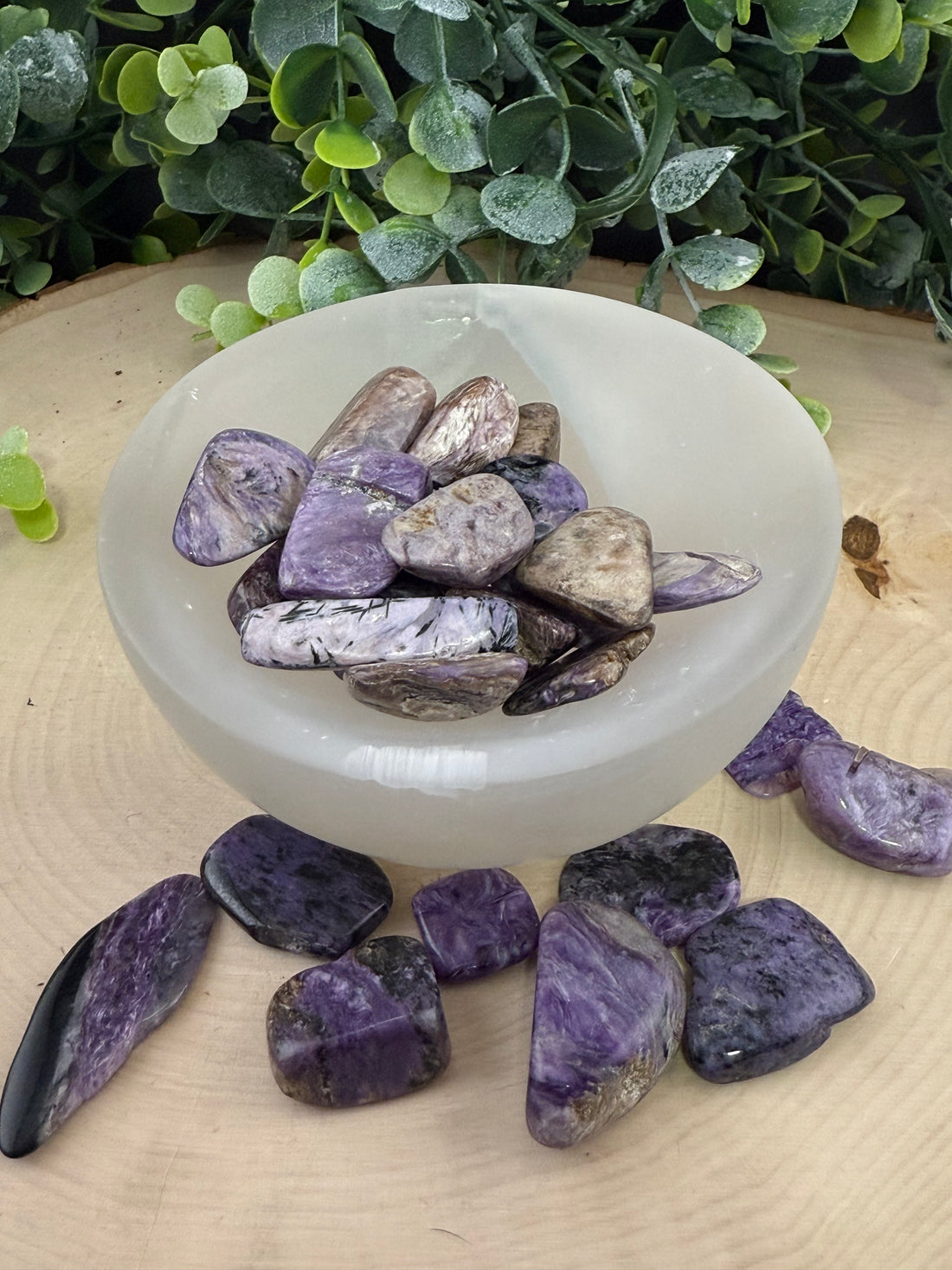 Charoite Tumbles