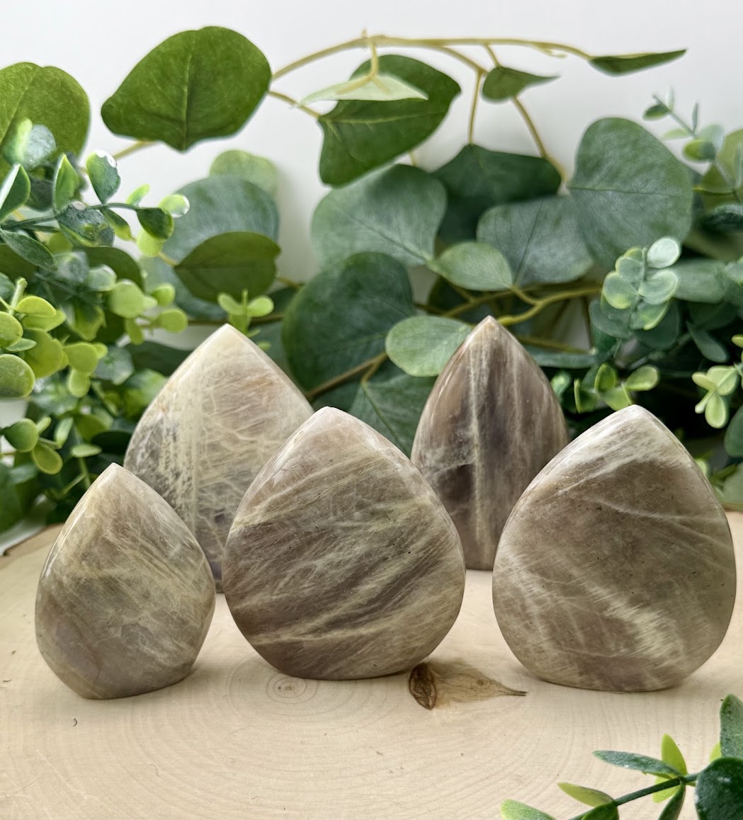 Sunstone &amp; Moonstone Tear Drops