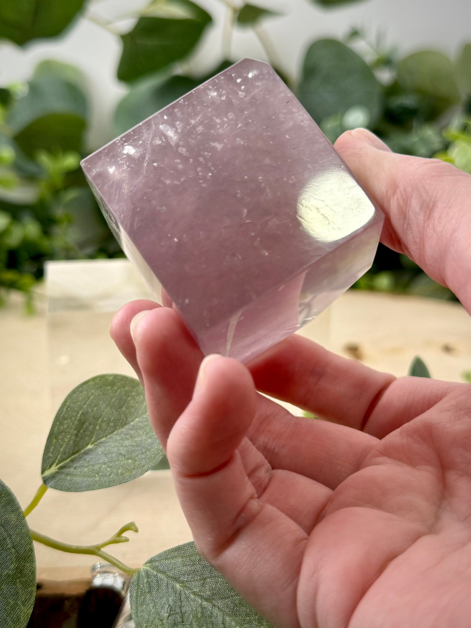 Rainbow Fluorite Floating Cubes