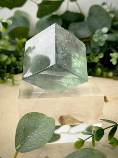 Rainbow Fluorite Floating Cubes