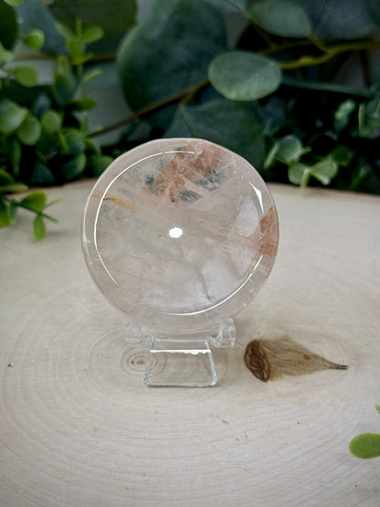 Fire Quartz Mini Sphere Holder