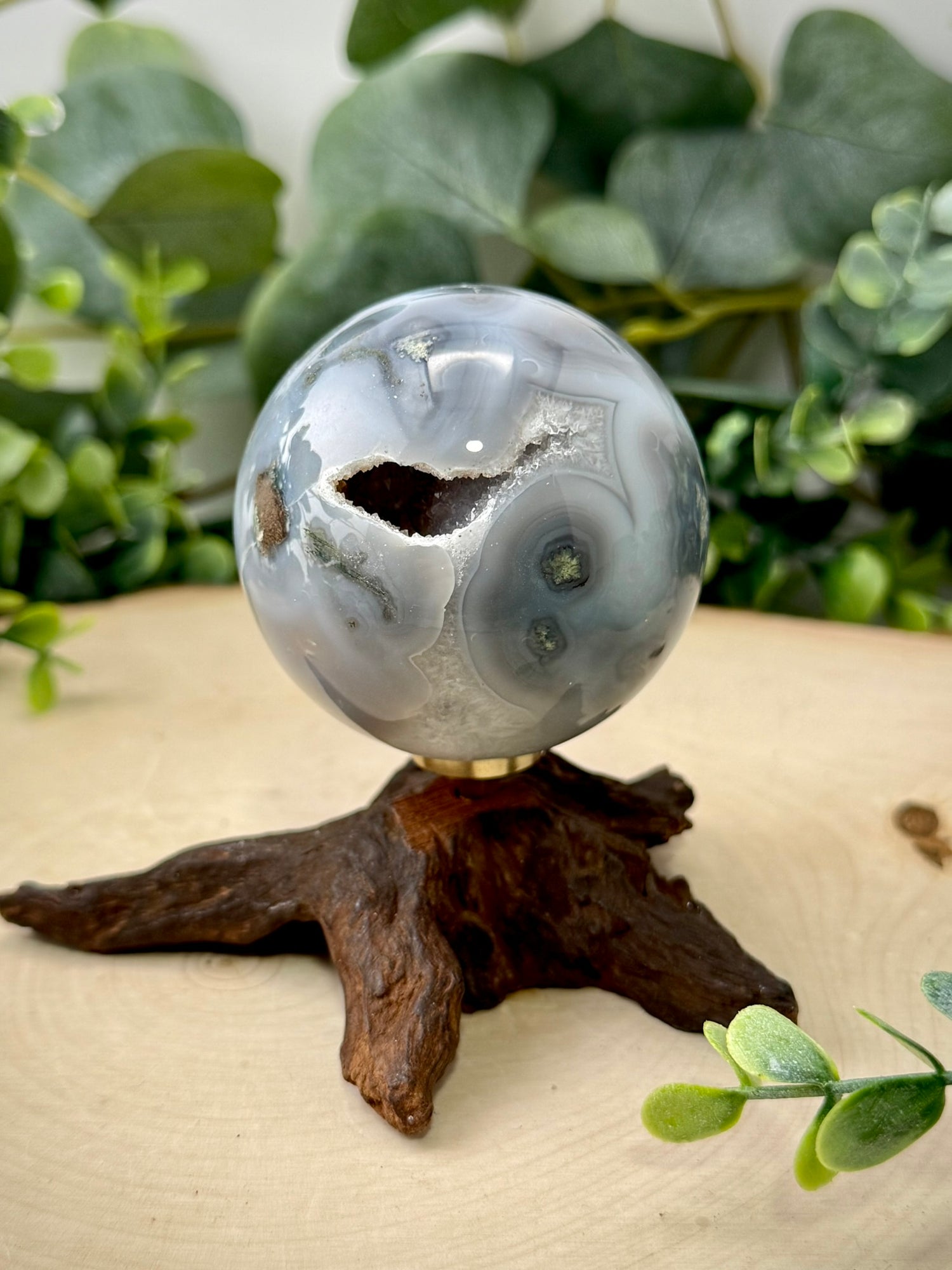Moss Agate Spheres