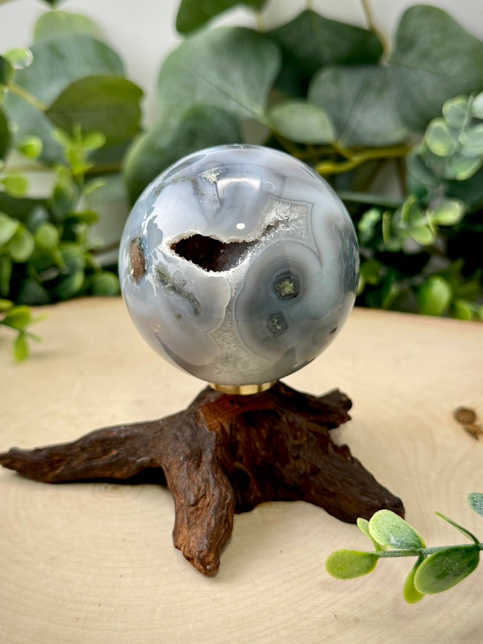Moss Agate Spheres