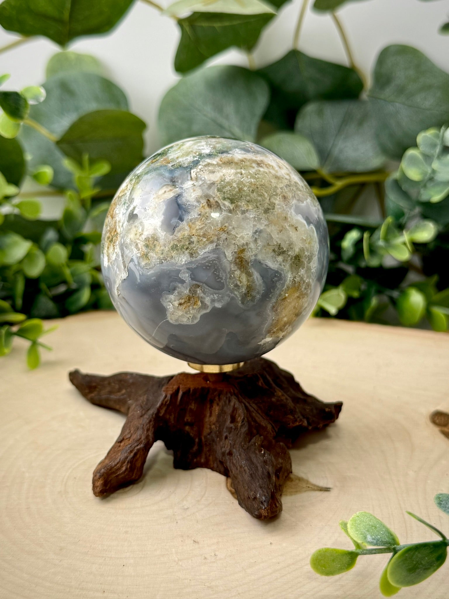 Moss Agate Spheres
