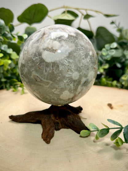 Prasiolite Spheres