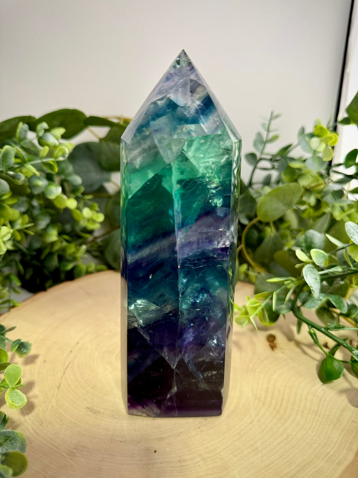 Rainbow Fluorite Towers | Natural Polished Crystal Points