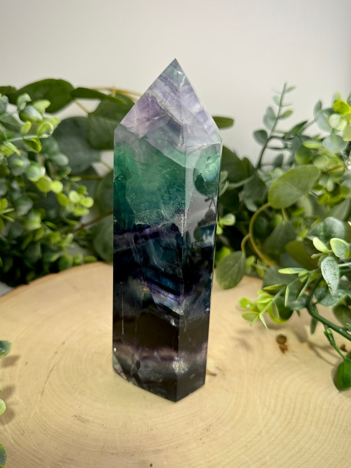 Rainbow Fluorite Towers | Natural Polished Crystal Points