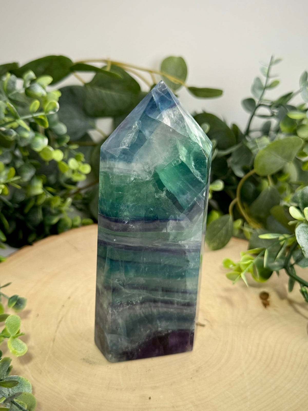 Rainbow Fluorite Towers | Natural Polished Crystal Points