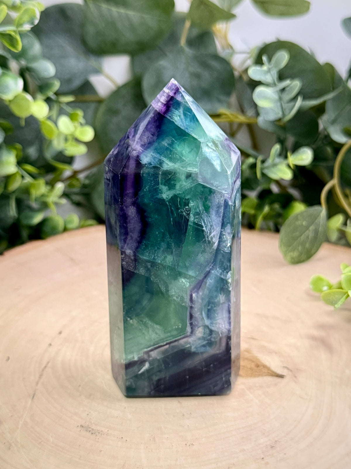 Rainbow Fluorite Towers | Natural Polished Crystal Points