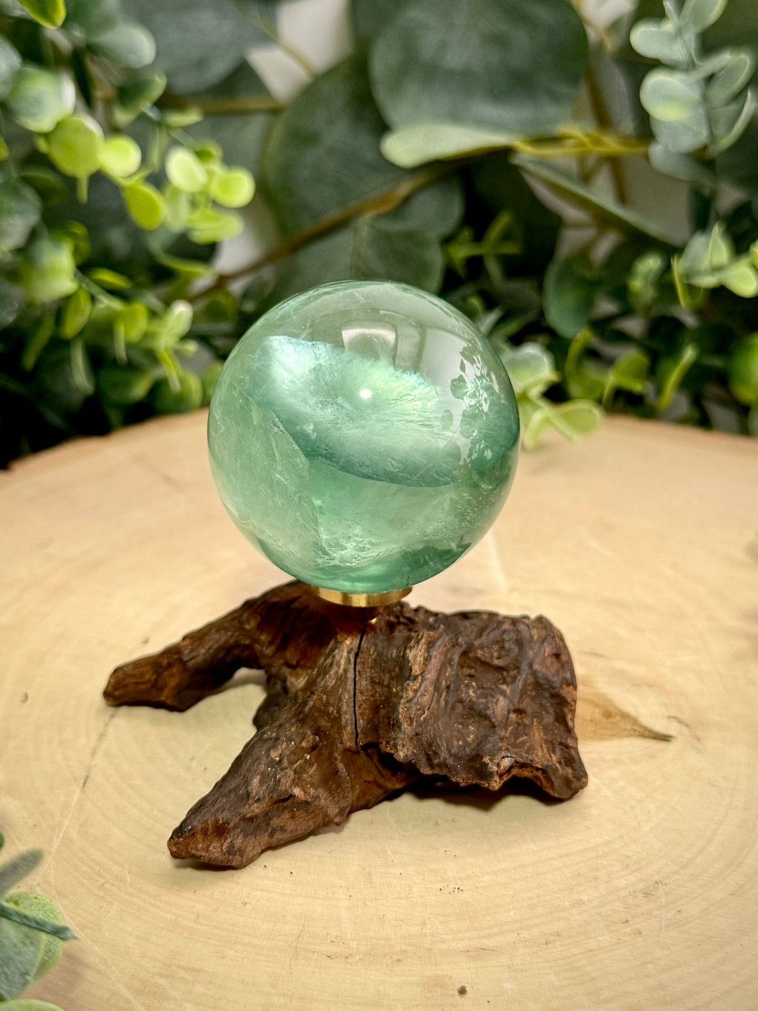 Green Fluorite Spheres | Natural Polished Crystal Balls