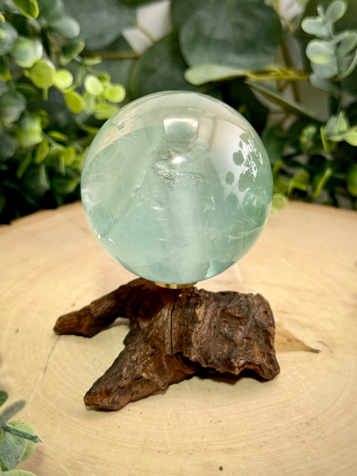 Green Fluorite Spheres | Natural Polished Crystal Balls - Still Water Crystals