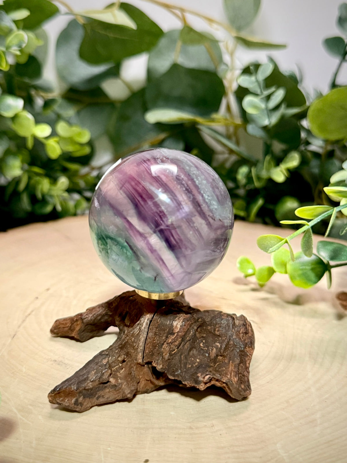 Rainbow Fluorite Spheres | Natural Polished Crystal Balls - Still Water Crystals
