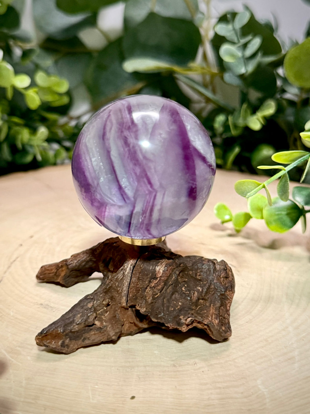 Rainbow Fluorite Spheres | Natural Polished Crystal Balls - Still Water Crystals