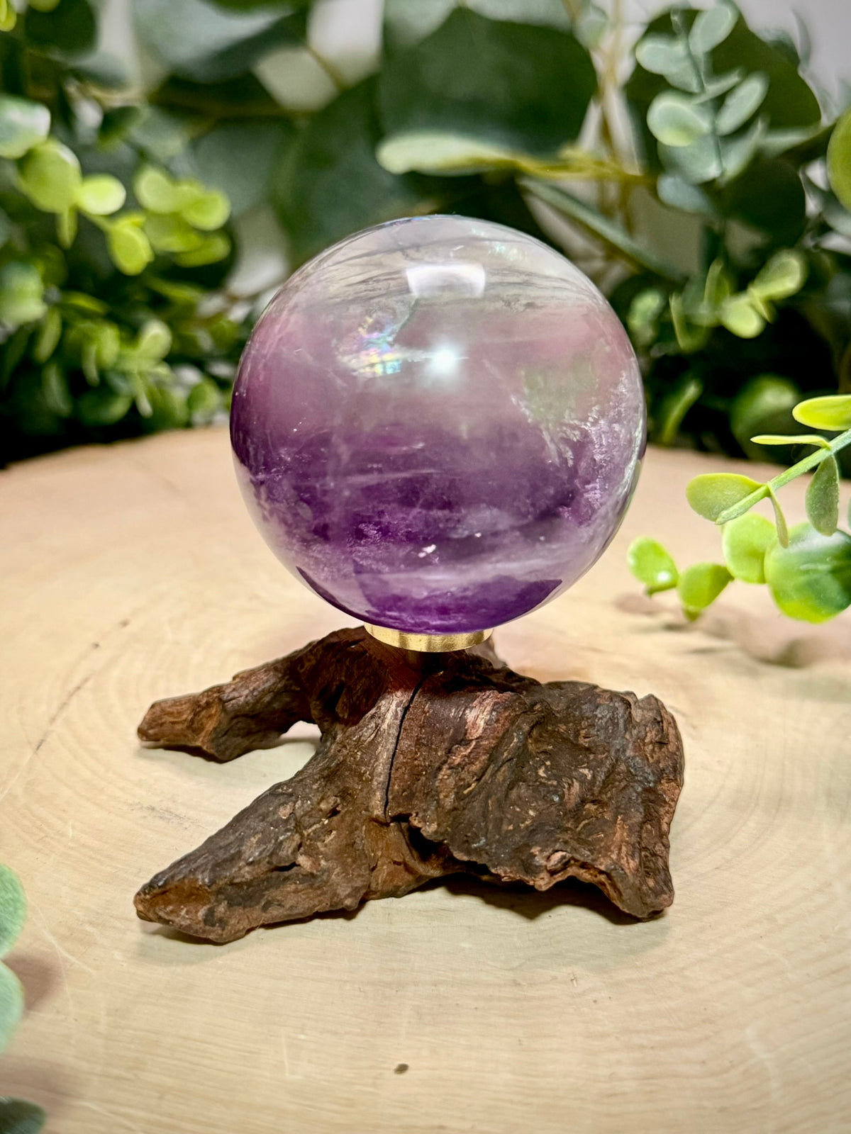 Rainbow Fluorite Spheres | Natural Polished Crystal Balls - Still Water Crystals