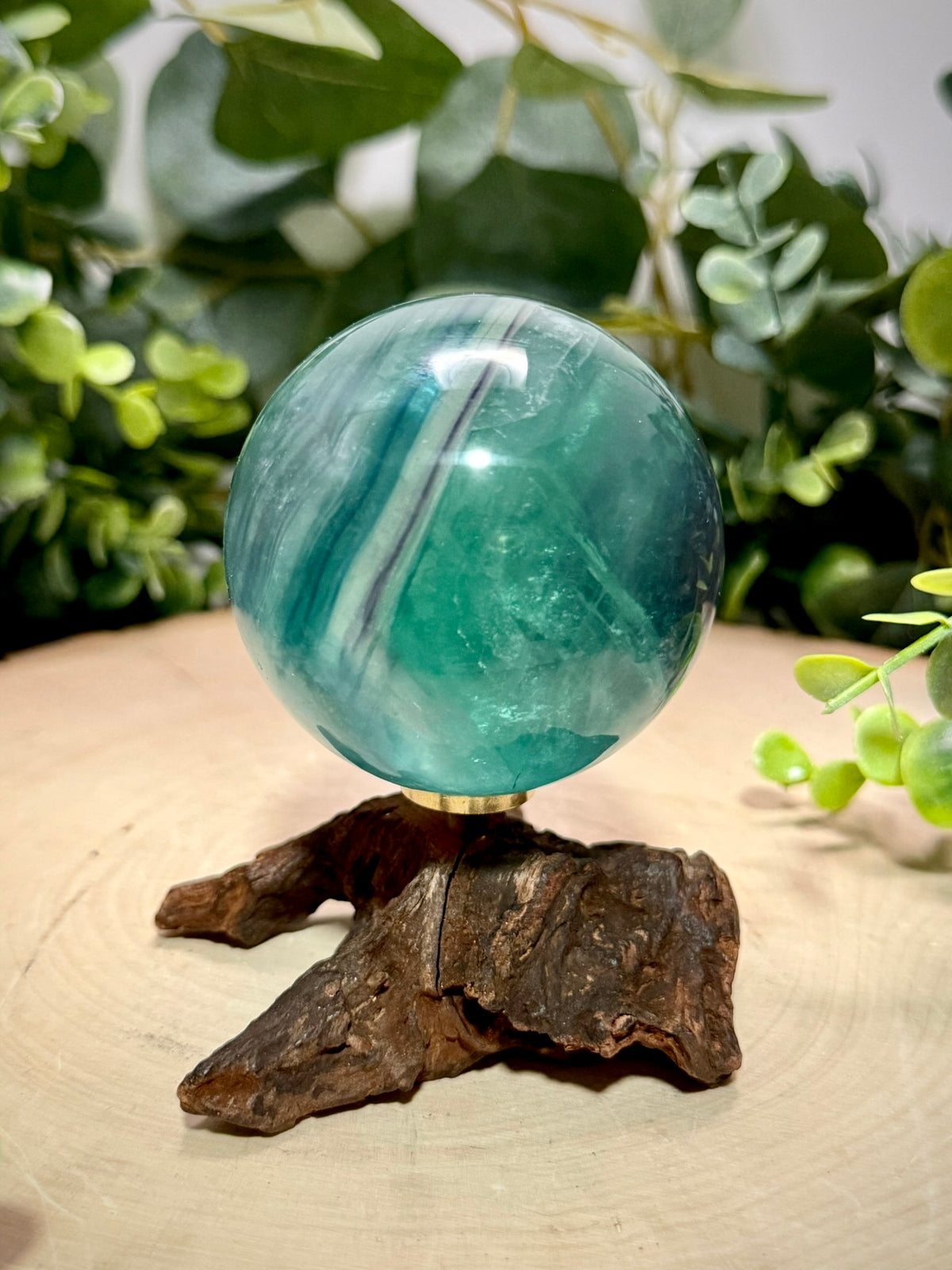 Rainbow Fluorite Spheres | Natural Polished Crystal Balls - Still Water Crystals