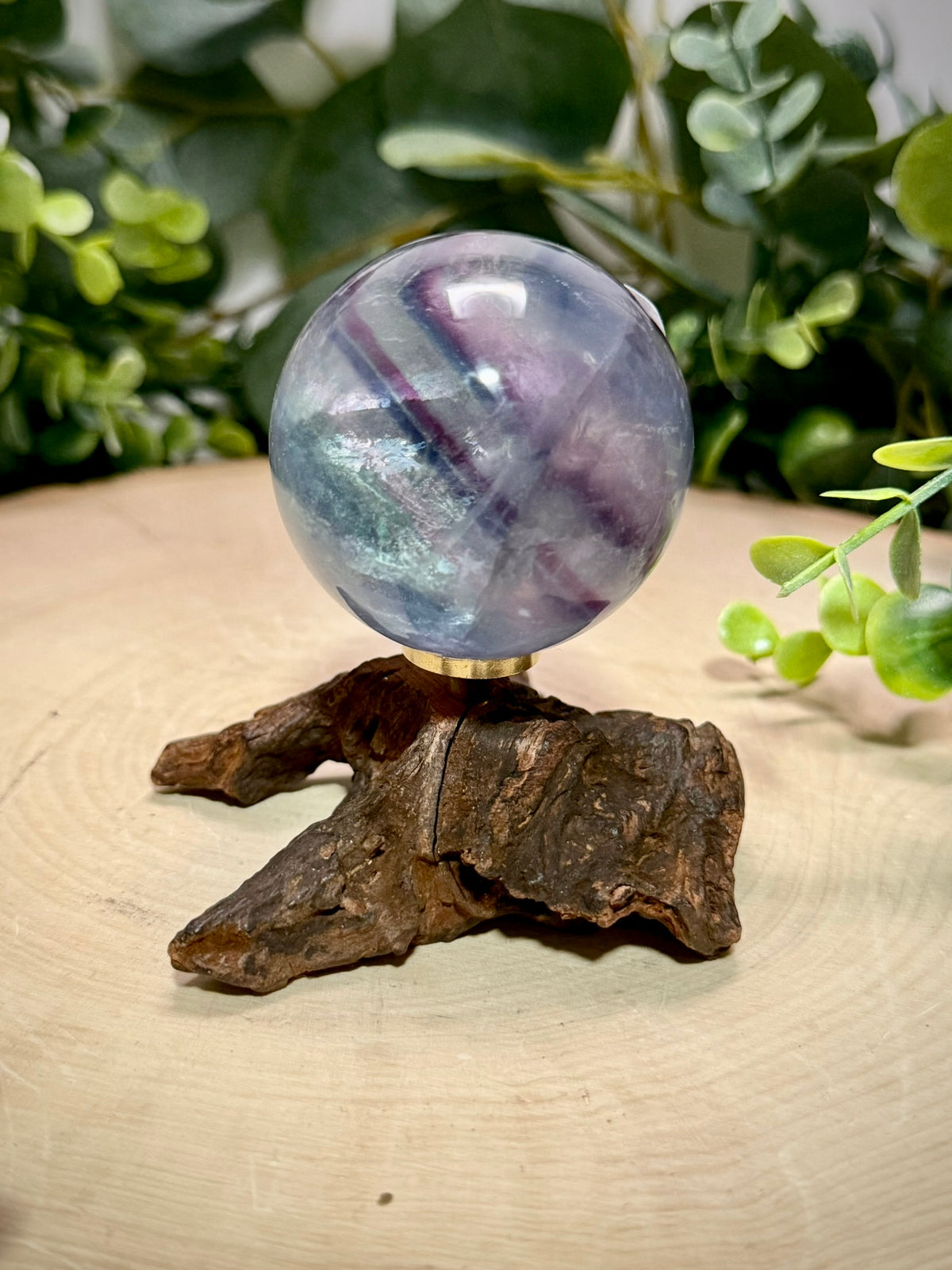 Rainbow Fluorite Spheres | Natural Polished Crystal Balls - Still Water Crystals