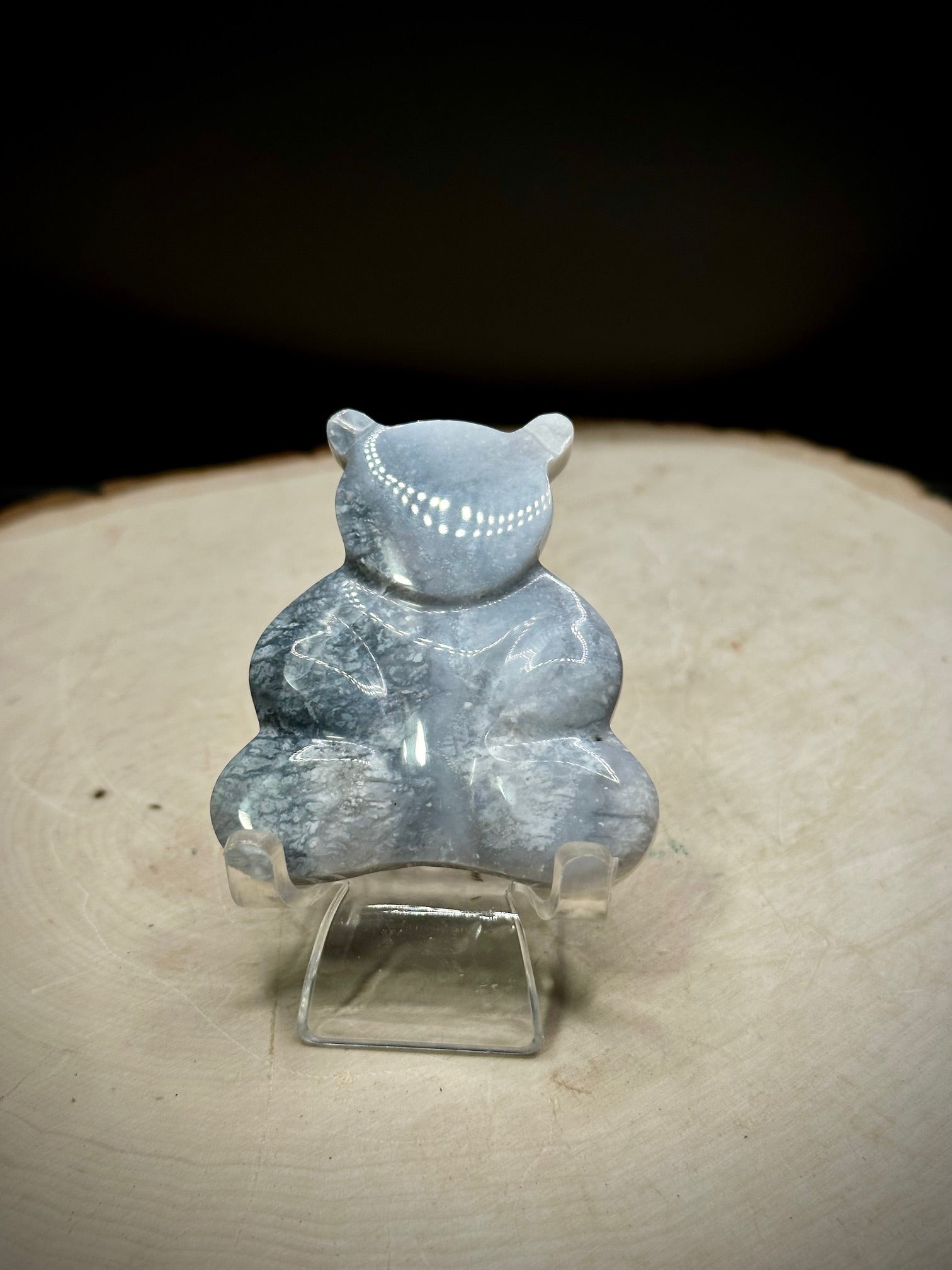 Blue Plume Bear Carvings